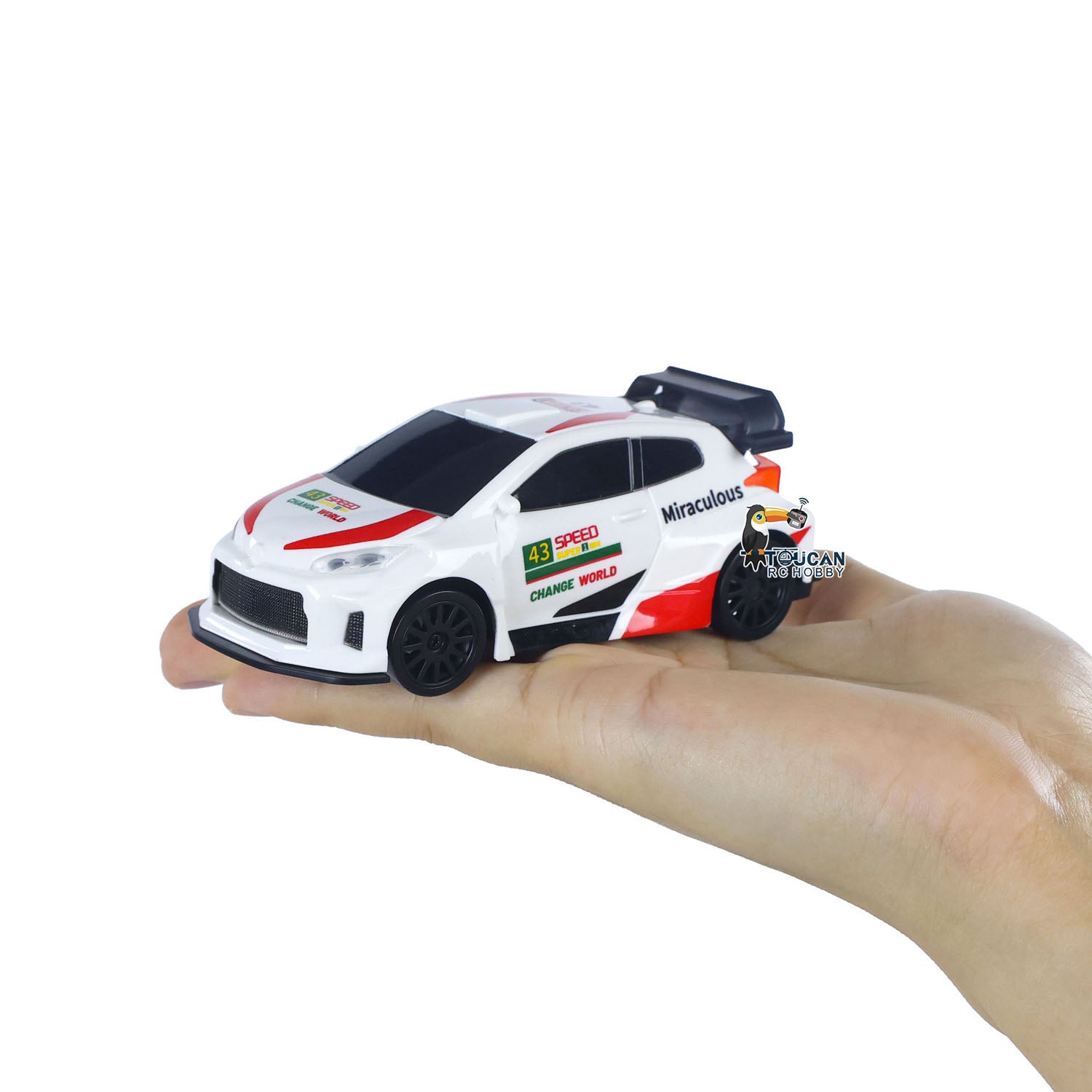 1/43 High Speed RC Racing Car - 4WD POLO Radio Controlled Drift Vehicle with 2.4G Remote | Ready-to-Run Mini Model Toy for Kids | Perfect for Indoor Racing, Backyard Drifting & Birthday Gifts