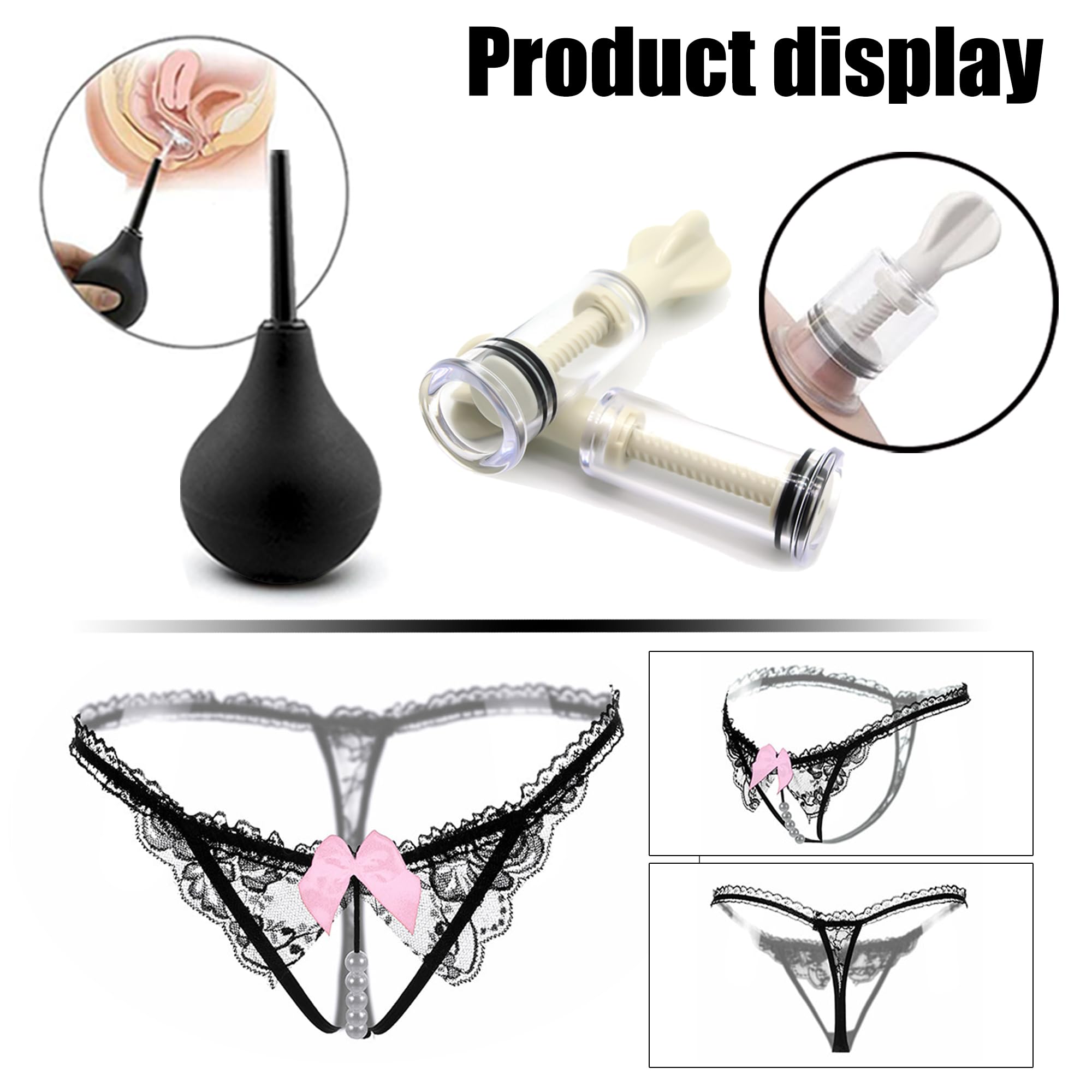 34PCS BDSM Bondage Kit for Couples - Adult Sex Toys Set with Anal Plug, Restraints & Kinky Pleasure Tools - Body-Safe for Sensual Play, Spicing Up Relationships & Intimate Games (Perfect for Roleplay & Bedroom Fun)
