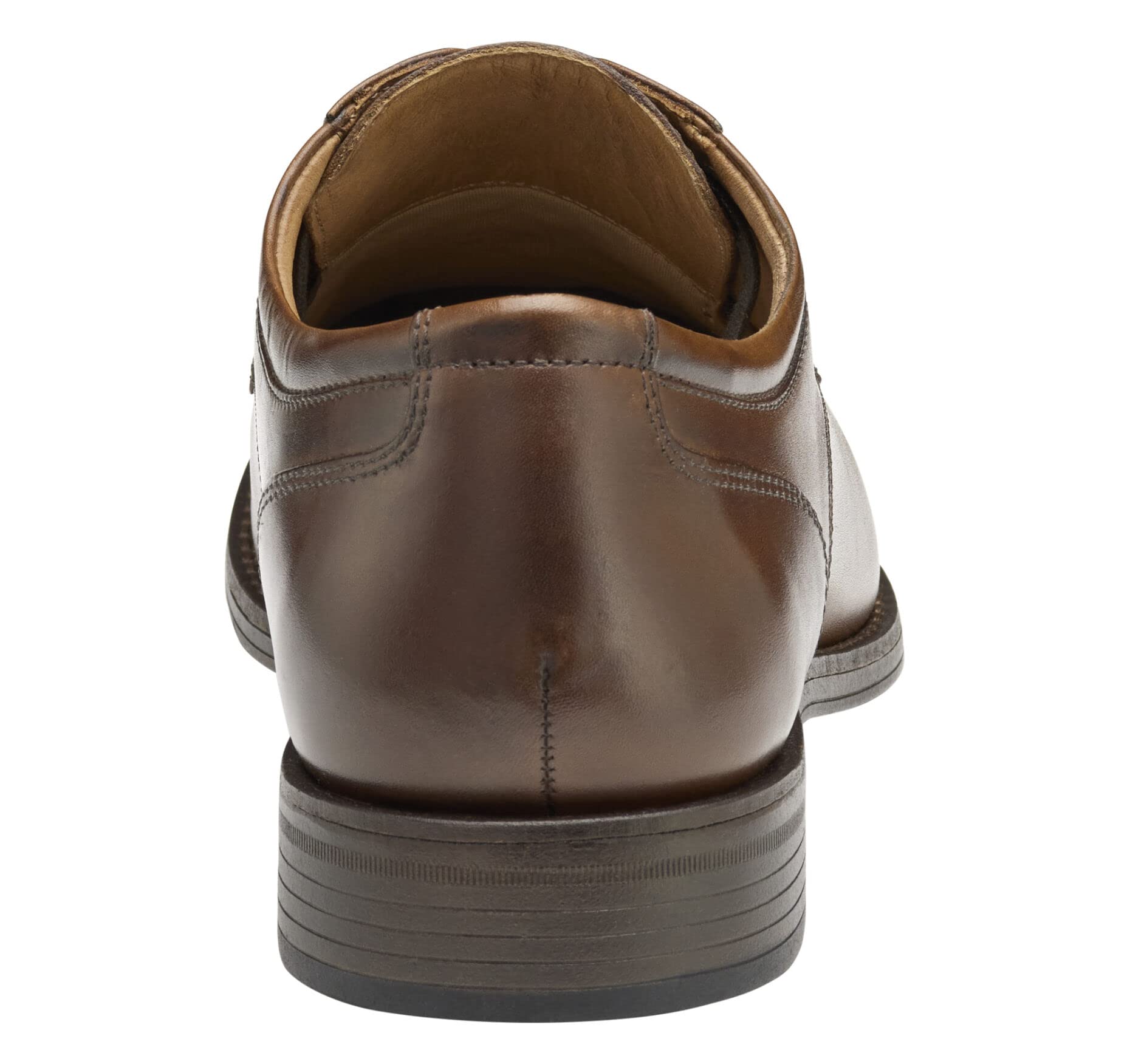 Johnston & Murphy Lewis Men's Plain Toe Dress Shoes - Premium Full-Grain Patent Leather Formal Shoes for Business & Office Wear - Comfortable Mens Oxfords for Weddings, Interviews & Special Occasions