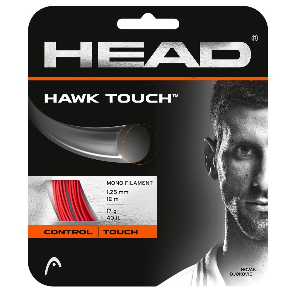 Head Hawk Touch String Set - High Performance Tennis Strings for Enhanced Control & Spin | Perfect for Competitive Play & Training