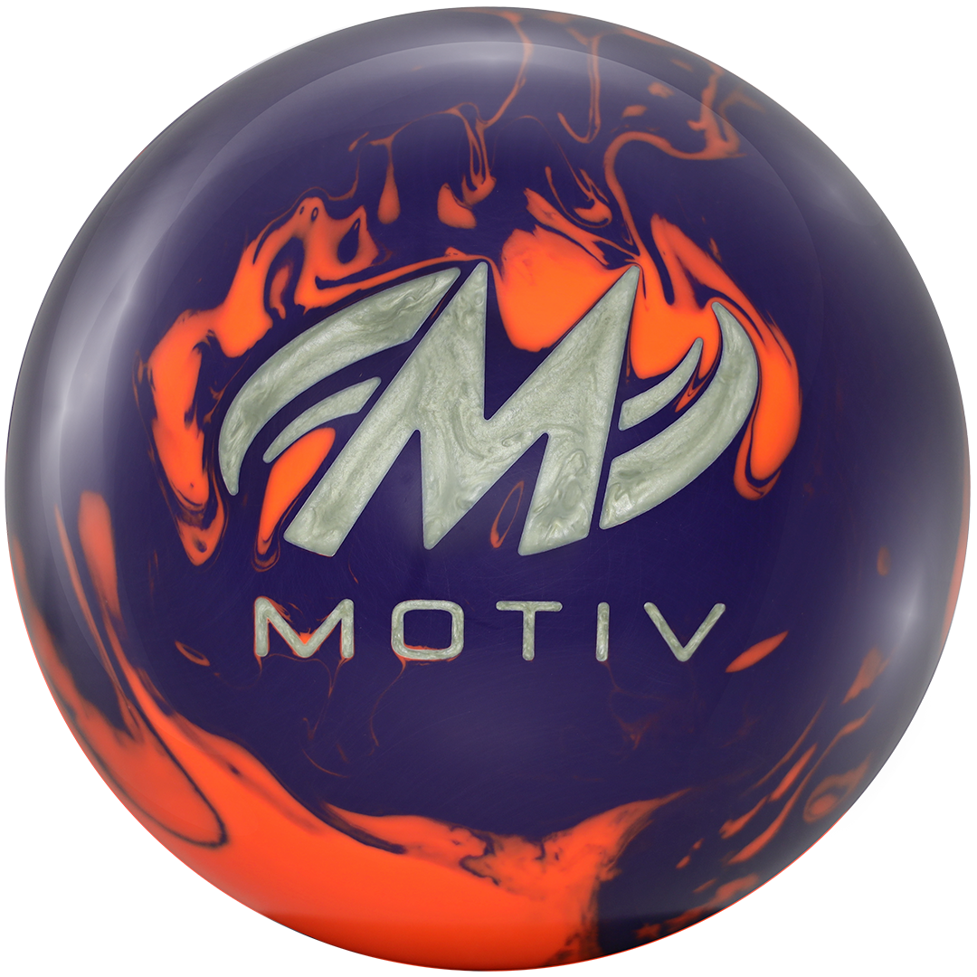 Motiv Top Thrill Solid Bowling Ball – High Performance Reactive Coverstock for Strikes & Spares | Perfect for League Play & Tournament Competition