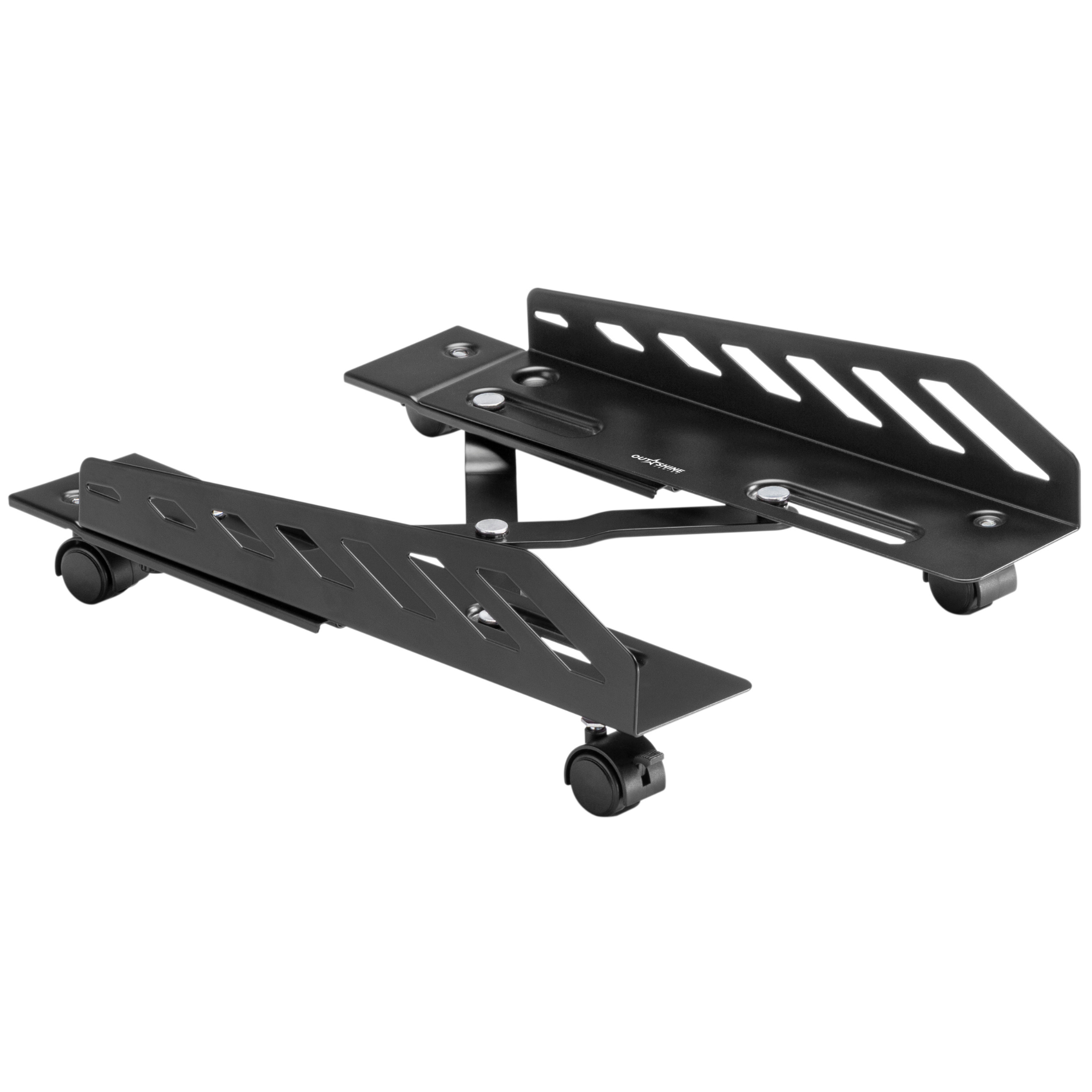 Heavy Duty CPU Trolley Cart - Portable Computer Case Transport with Wheels for Office, Data Center & IT Equipment Moving