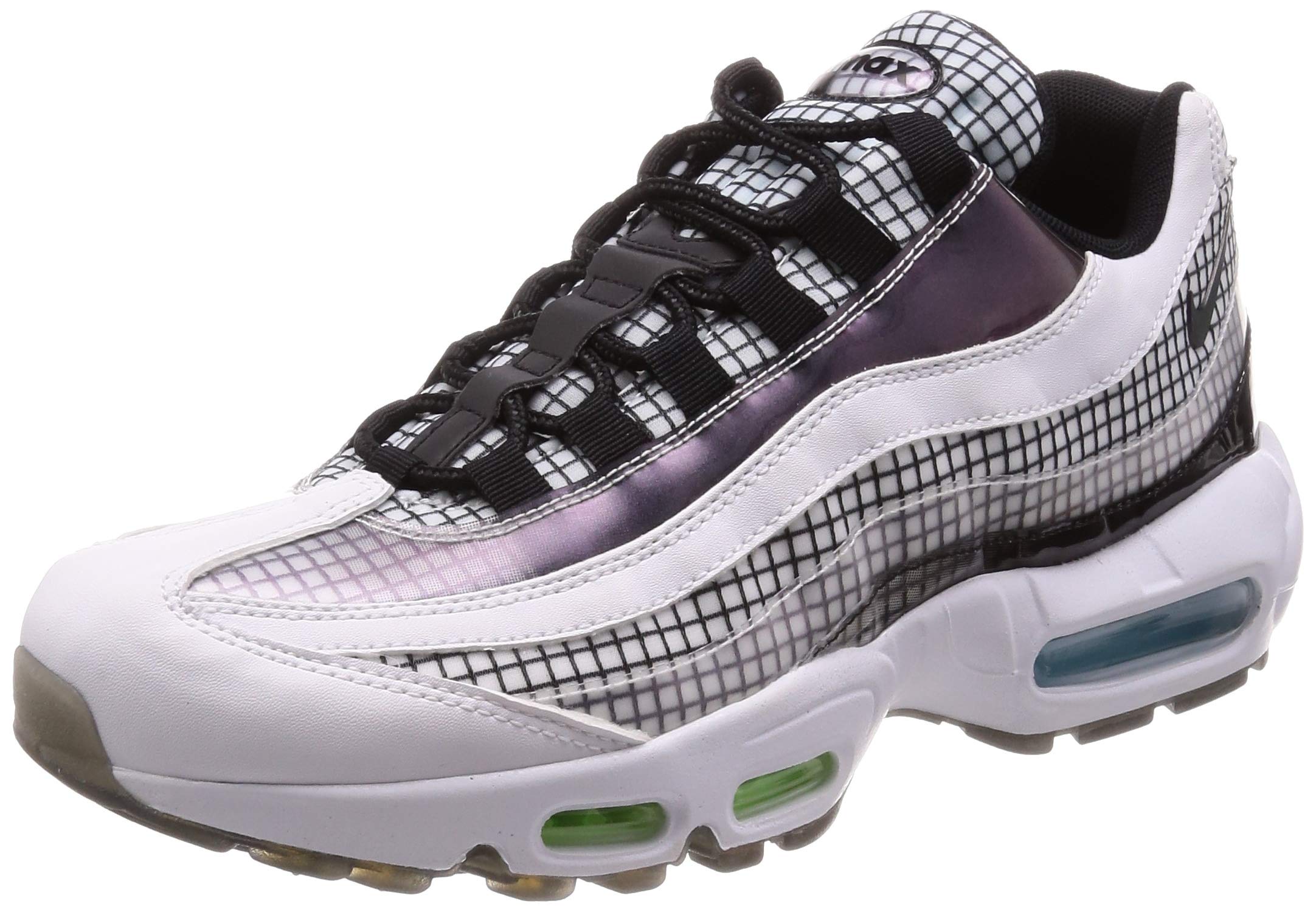 Nike Women's Air Max 95 Leather Sneakers with Padded Insole - Comfortable Running Shoes for Gym, Workout & Casual Wear