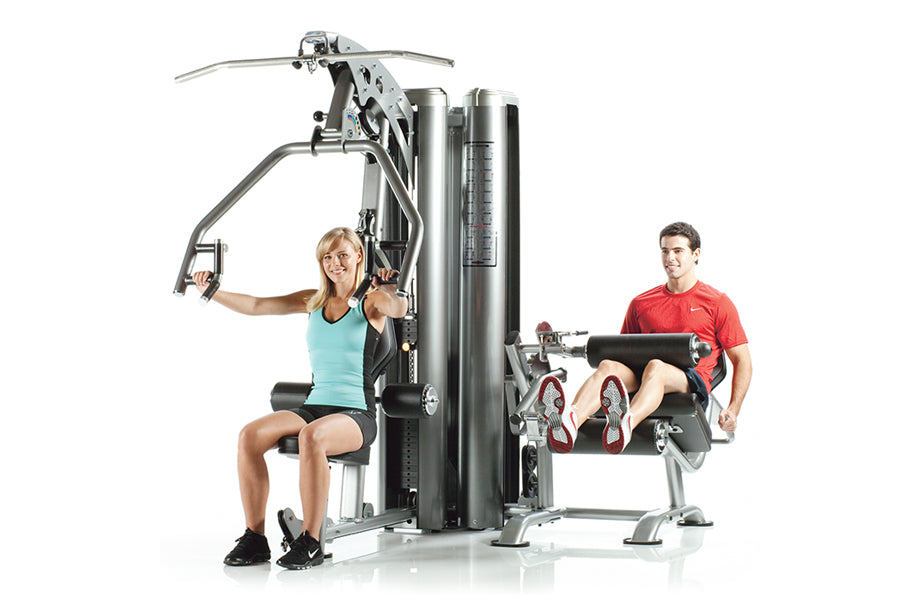 TuffStuff Apollo 7200 2-Station Home Gym System (AP7200) - Strength Training Equipment for Full Body Workouts at Home