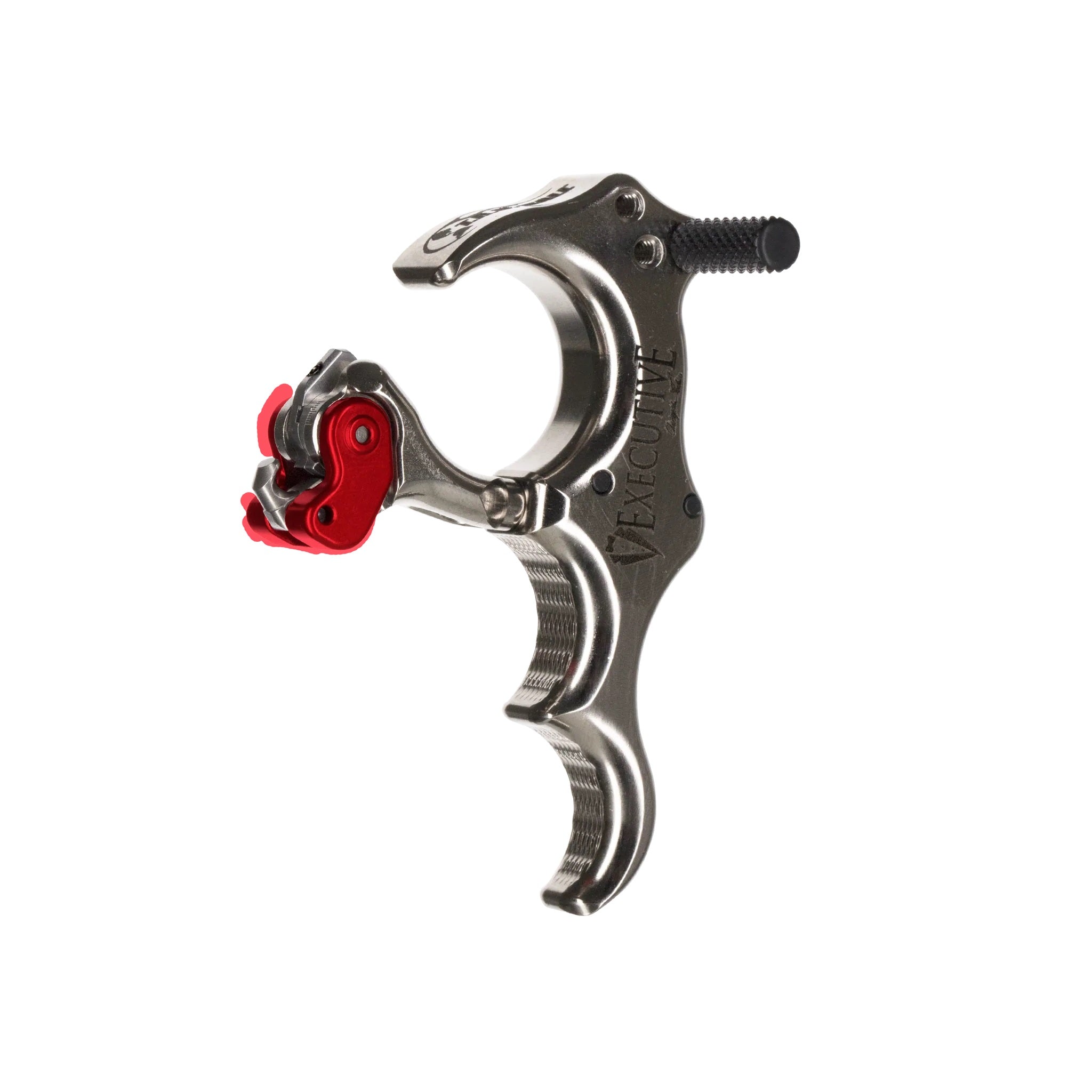 TRU Ball Executive Hinge Release Quicksilver Brass - Premium Archery Release Aid for Target Shooting & Bowhunting