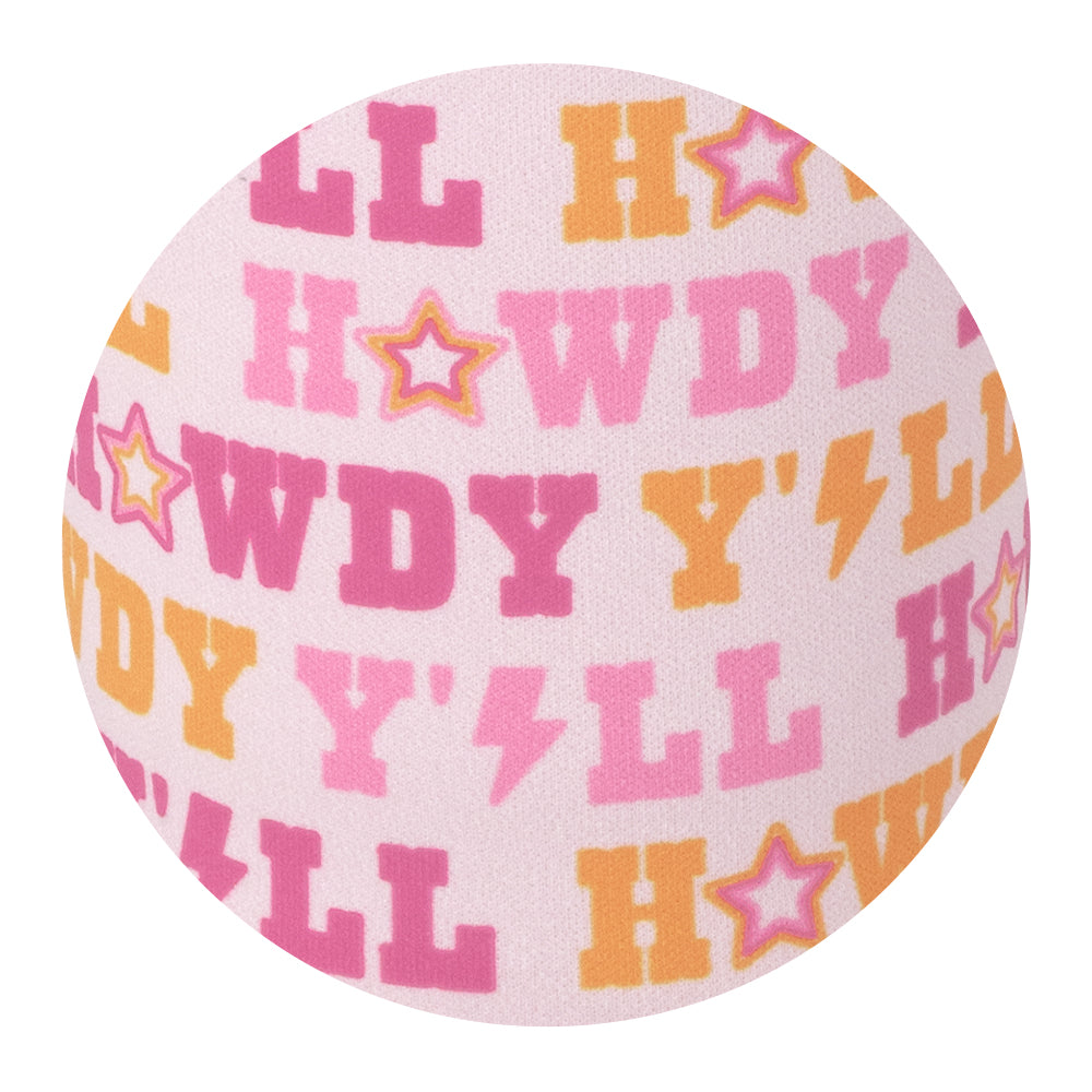 Howdy Y'all Slim Can Cooler - Insulated Beverage Sleeve for 12oz Cans - Perfect for Camping, BBQs, and Outdoor Parties