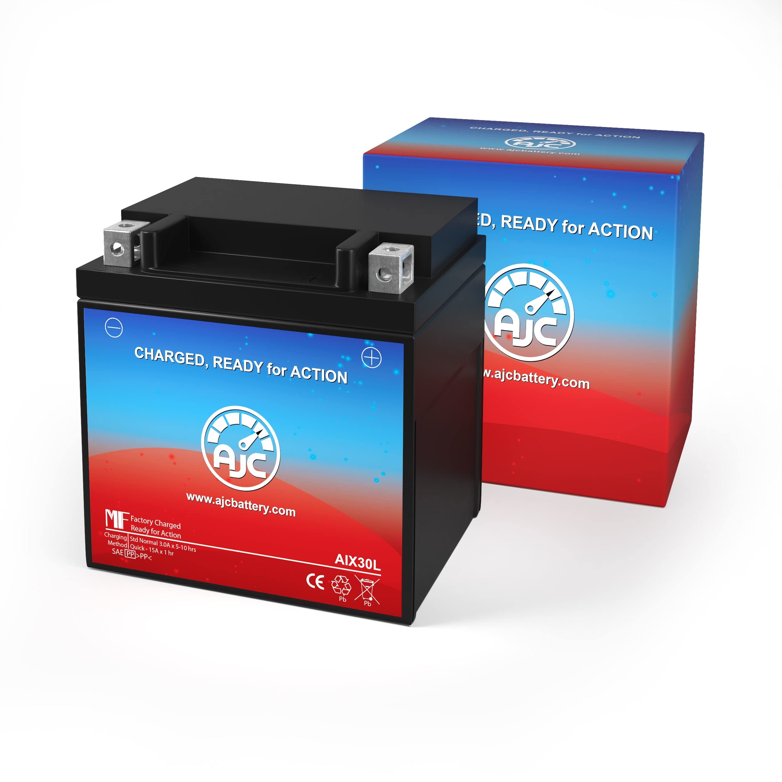 AJC Battery Replacement for Arctic Cat Prowler XT 1000 1000CC UTV (2015) - High Performance ATV/UTV Battery for Off-Road Adventures & Heavy-Duty Use