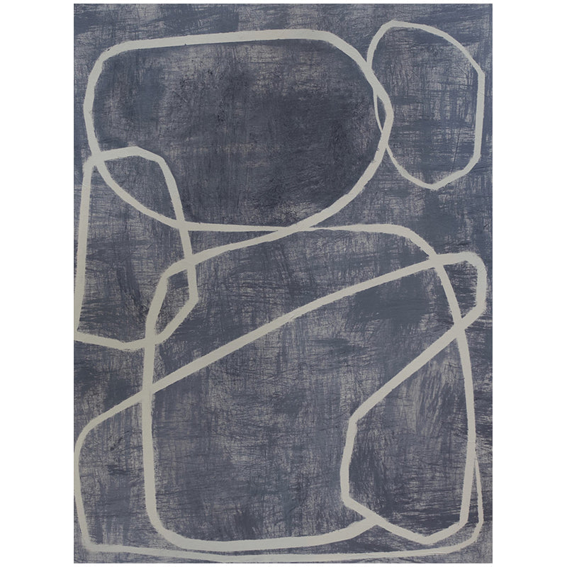 Abstract Tranquility Wall Art #WS089 - Custom Size Canvas Painting for Living Room, Bedroom & Office Decor