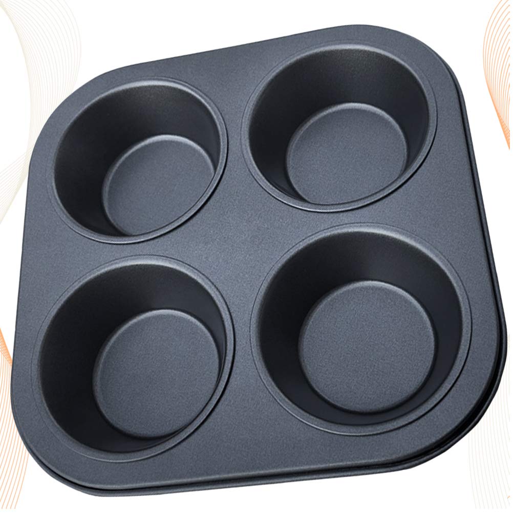 DOITOOL 4-Piece Non-Stick Baking Set - Oven Roasting Pans, Muffin Cake Molds, Mini Ice Cube Trays & Cookie Cutters - Perfect for Cupcakes, Cookies, Pot Pies & Party Desserts