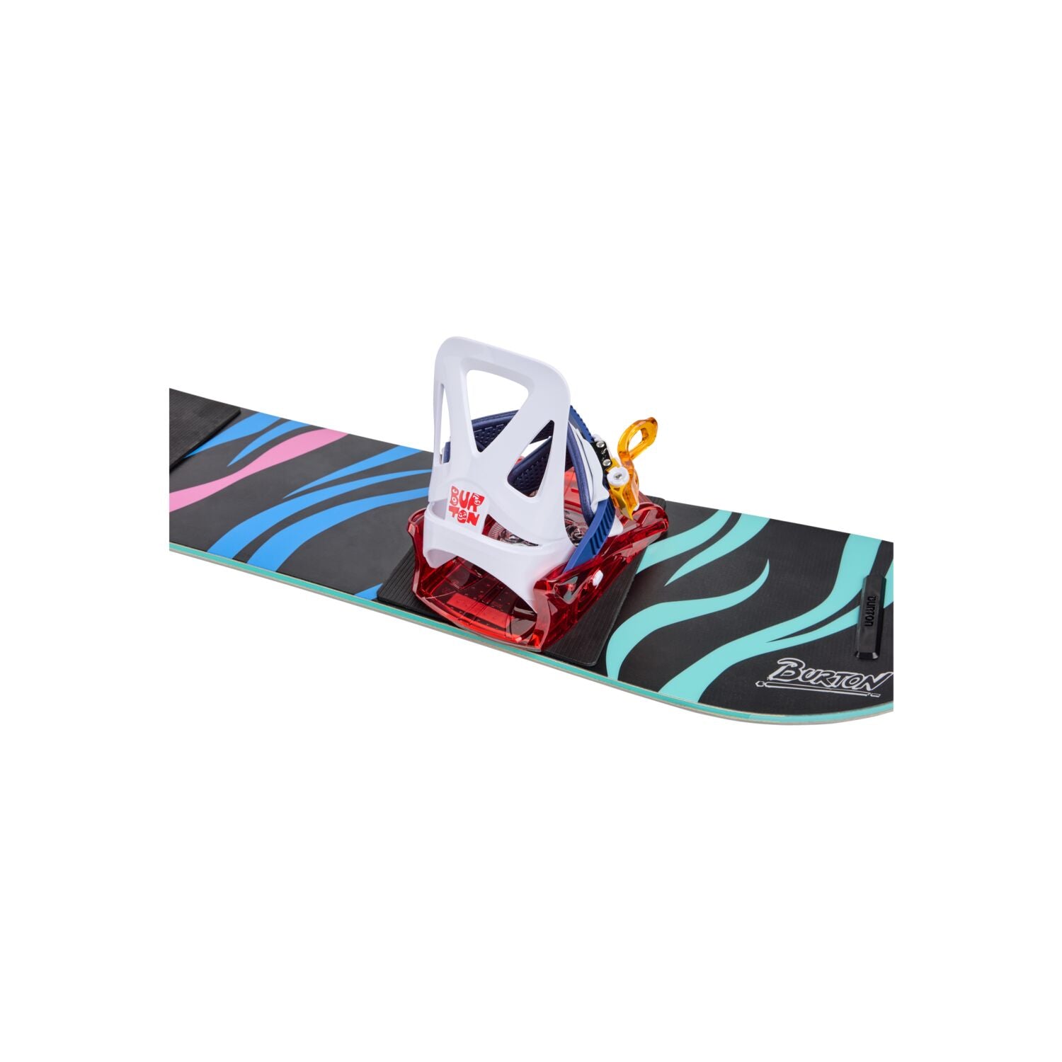 Burton Junior's Grom Snowboard Bindings 2025 - Adjustable Kids Snowboard Bindings for Boys & Girls - Perfect for Young Riders Learning Snowboarding on Slopes & Parks