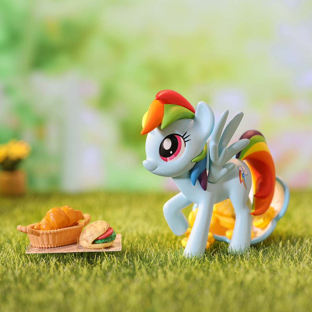 POP MART My Little Pony Leisure Afternoon Series Blind Box Collectible Figures - Cute Vinyl Toys for Kids & Adults, Perfect for Home Decor, Office Display, and Gift Giving