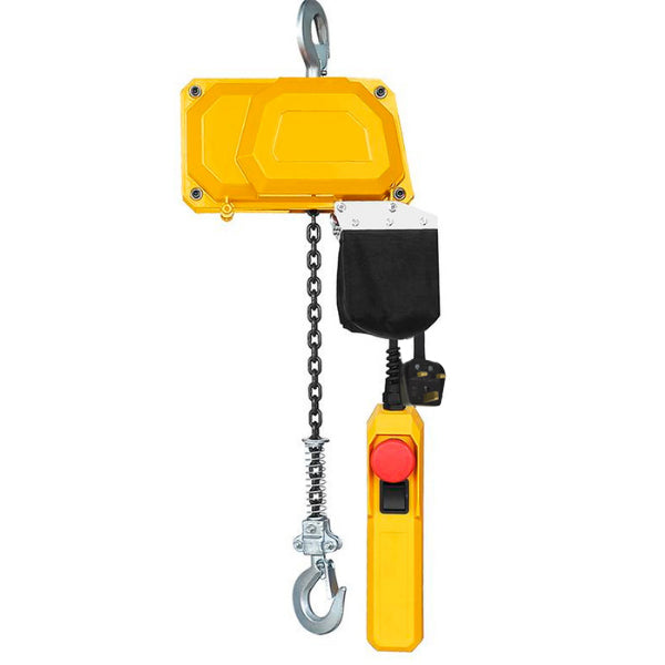 Economy Electric Chain Hoist - 1 Ton Capacity, Heavy Duty Lifting for Warehouse, Garage & Construction - Perfect for Industrial Use, Auto Repair & Home Projects