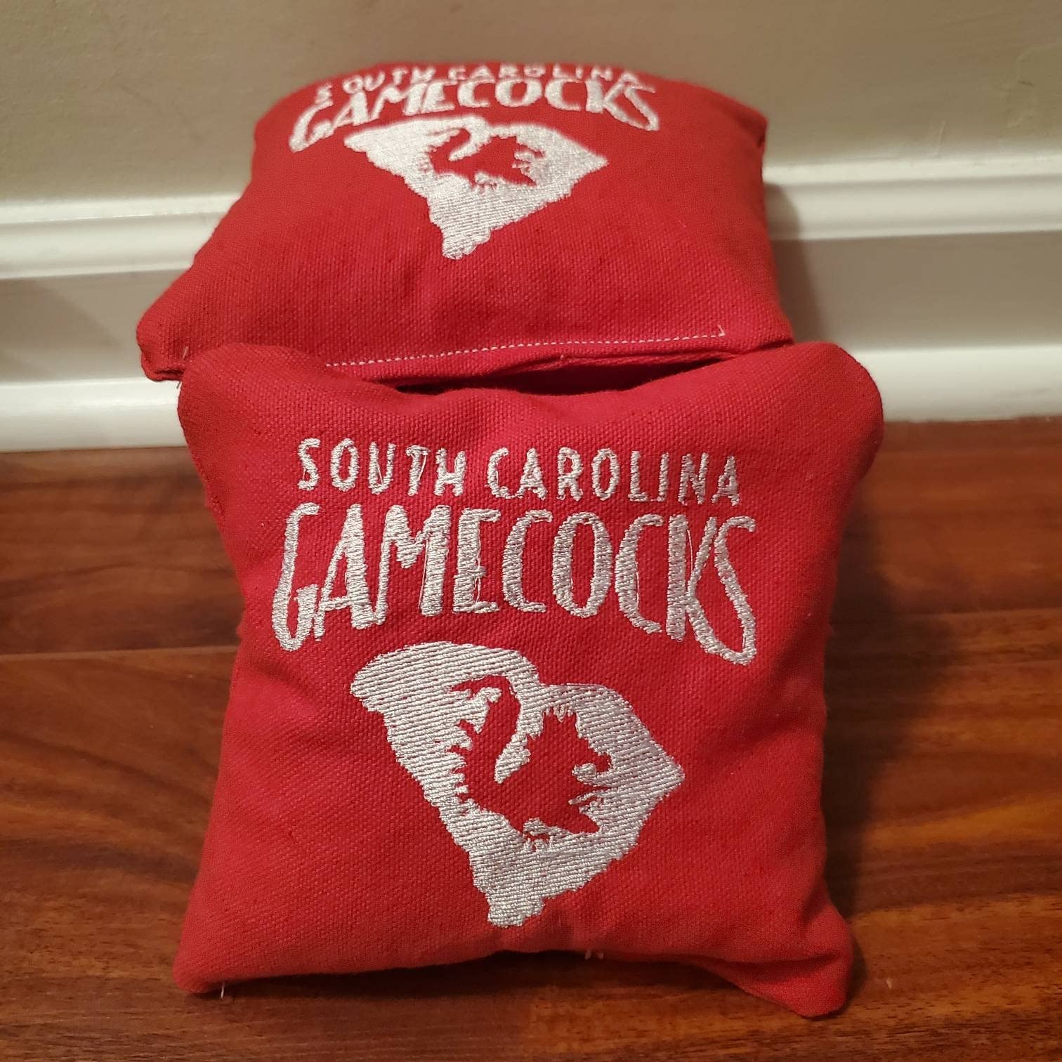 USC Gamecorn Cornhole Bags Set of 8 - Premium Bean Bags for Outdoor Tailgating, Backyard Games, and College Football Parties