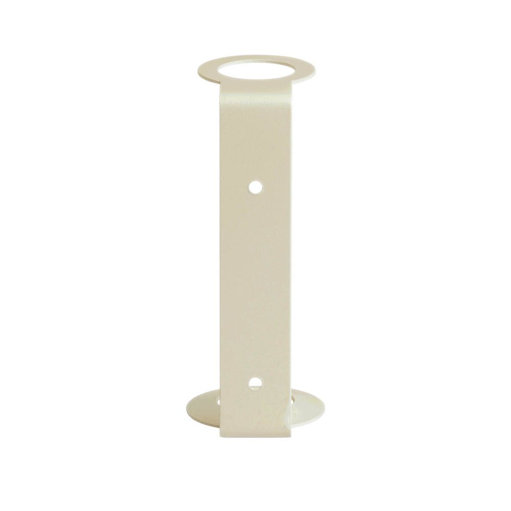 DESIGNSTUFF Single Soap Dispenser Holder - Wall Mounted Bathroom Organizer with Non-Slip Base, Sand Color - Perfect for Kitchen, Bathroom, and Laundry Room Organization