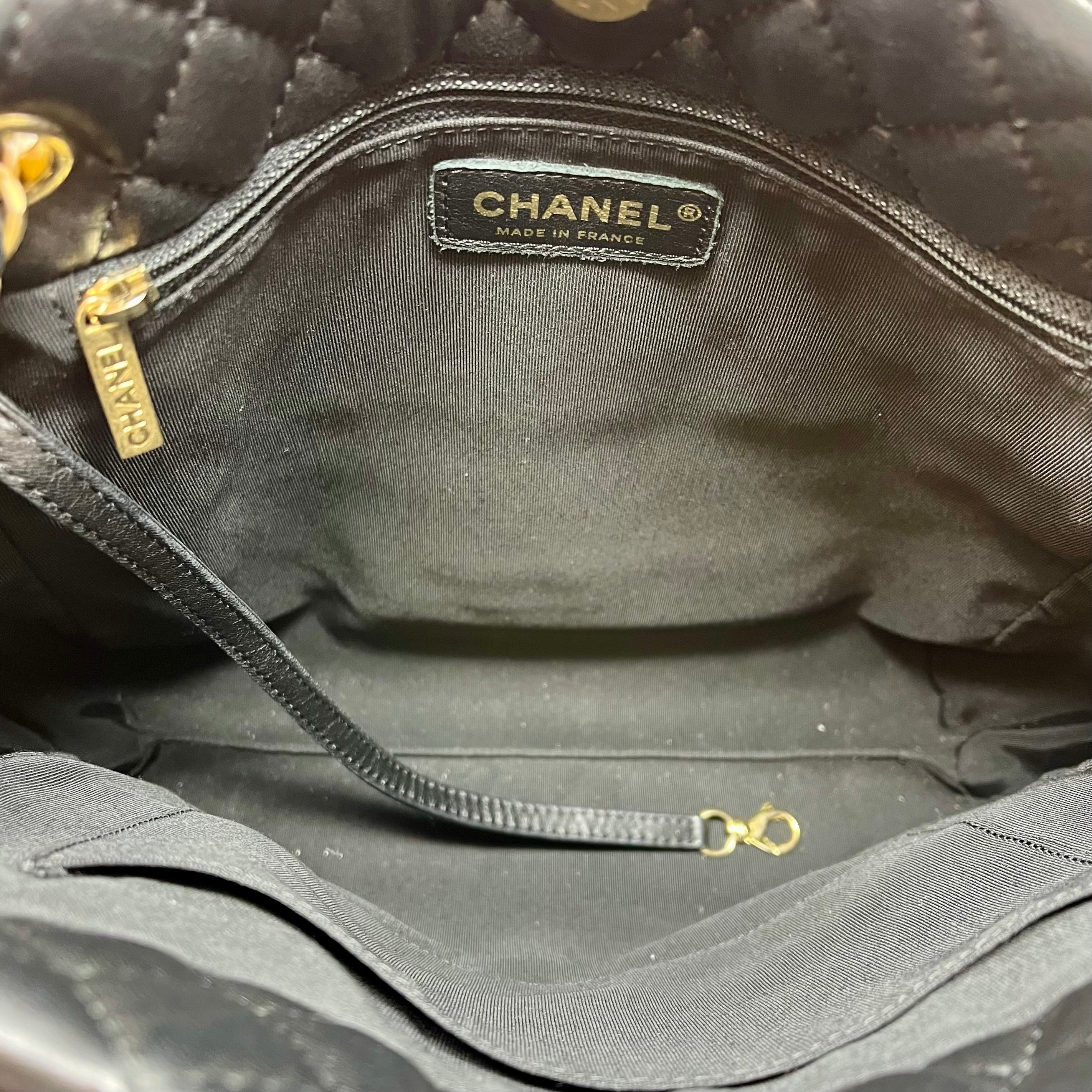 Chanel Quilted Leather Shopping Tote Bag - Luxury Designer Handbag for Women, Perfect for Work, Travel & Everyday Use