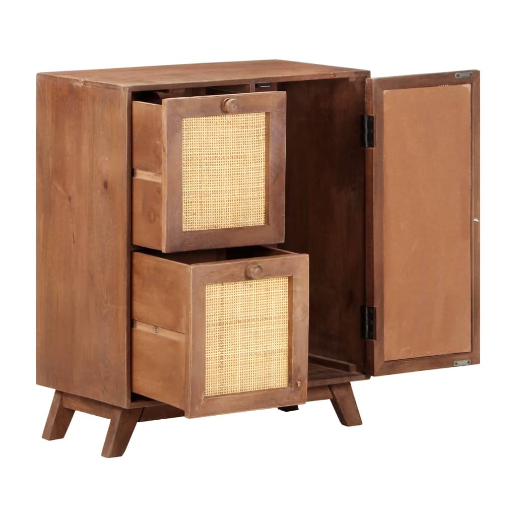 Freestanding Storage Cabinet with Doors - 23.6