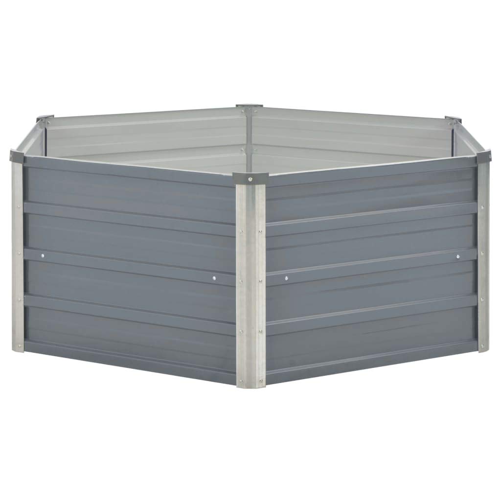 **Galvanized Steel Raised Garden Bed 50.8
