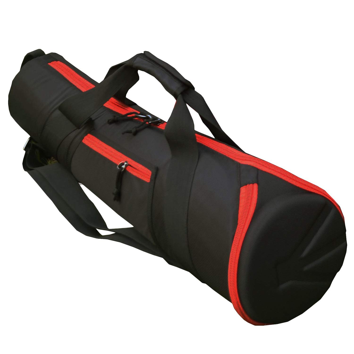 **Dieyyuca 80CM Black & Red Camera Tripod Bag - Durable Travel Case for Photography Tripod Protection - Perfect for Outdoor Shooting, Travel & Professional Use**