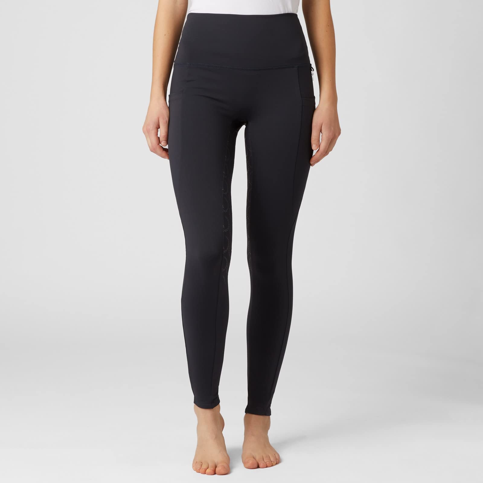 HORZE Gillian Women's Silicone Full Seat Equestrian Riding Tights - Perfect for Horseback Riding, Training & Competition
