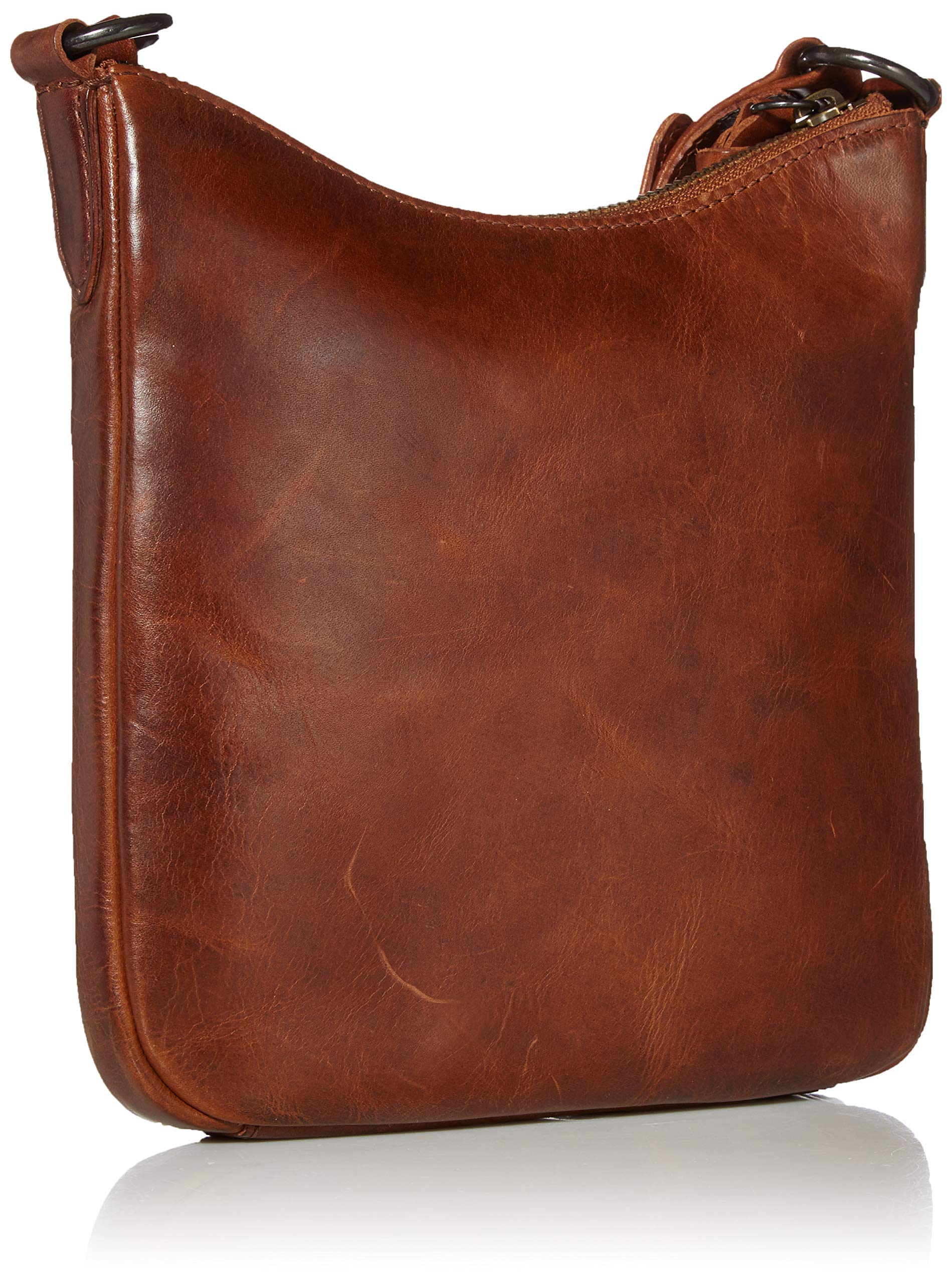 FRYE Melissa Swing Pack Zip Crossbody Bag for Women - Genuine Leather Shoulder Purse with Adjustable Strap, Perfect for Travel, Shopping & Everyday Use
