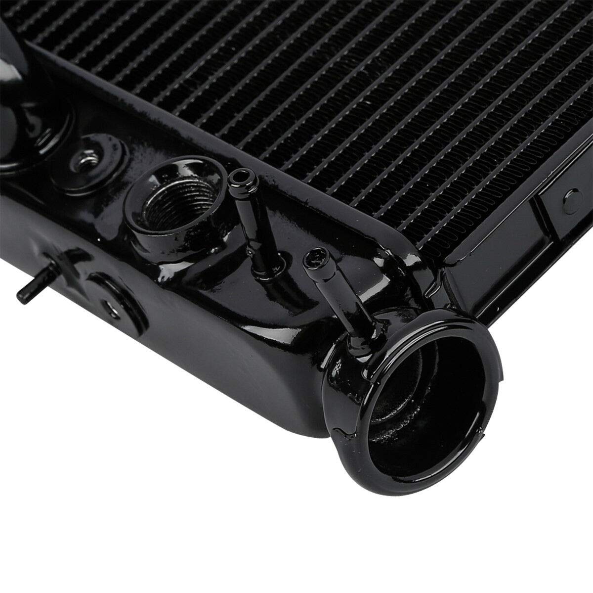 Aluminum Radiator Cooler for Suzuki GSXR GSX-R 600 2004-2005 - High Performance Cooling System for Motorcycle Racing & Street Riding