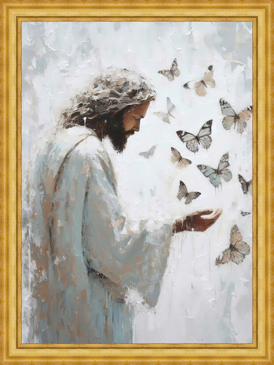 Elegant Butterfly Wings Large Wall Art Decor - Perfect for Living Room, Bedroom, or Office Decoration
