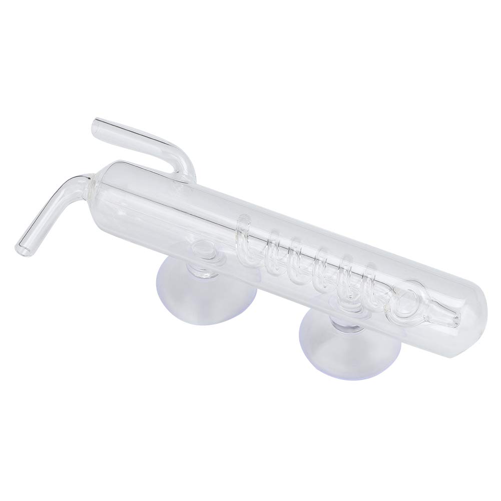 Crystal Glass CO2 Bubble Counter for Aquarium - Fish Tank CO2 Measurement Tool