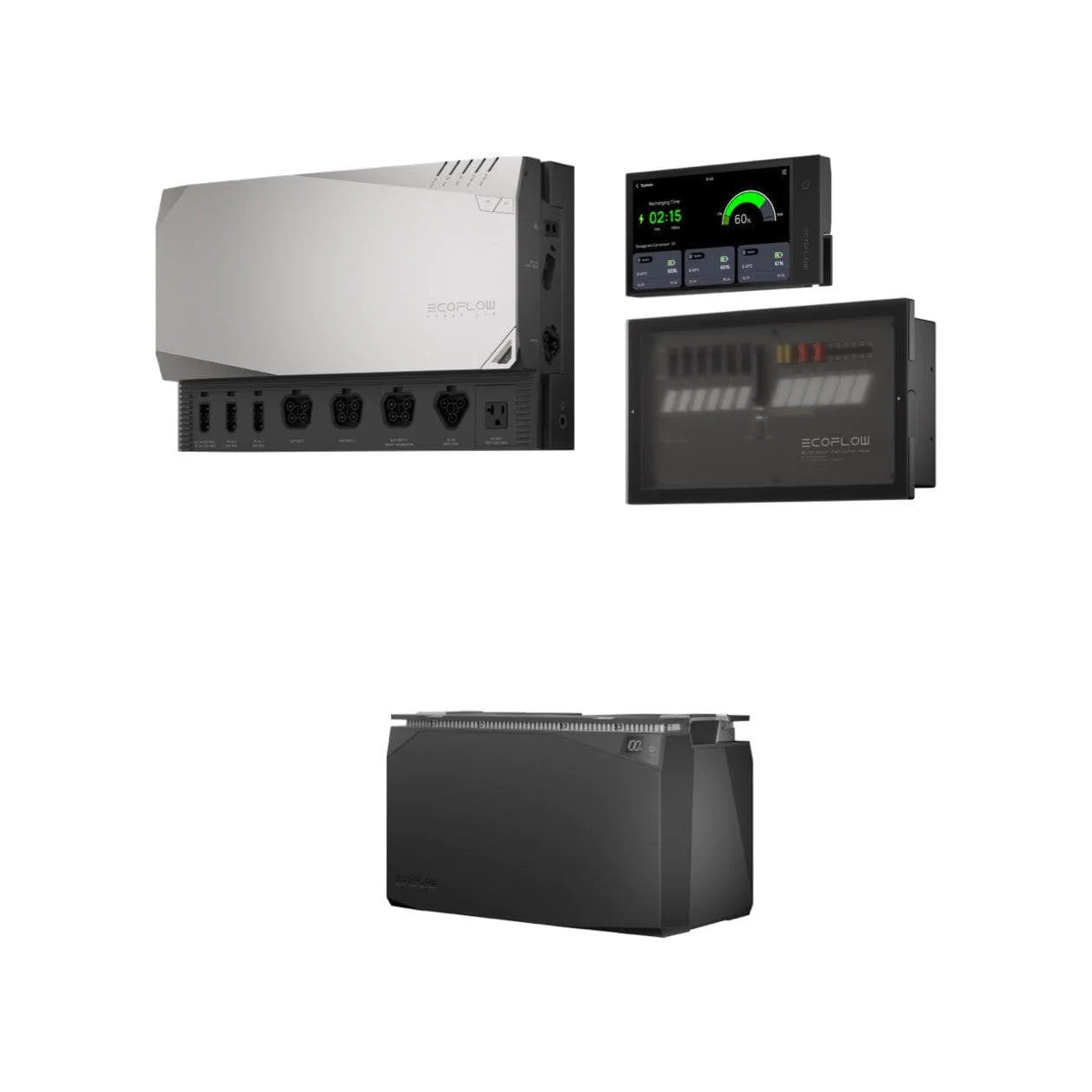 EcoFlow 5kWh Solar Power Kit - Portable Home Battery Backup System for Emergency Power, Camping & Off-Grid Living