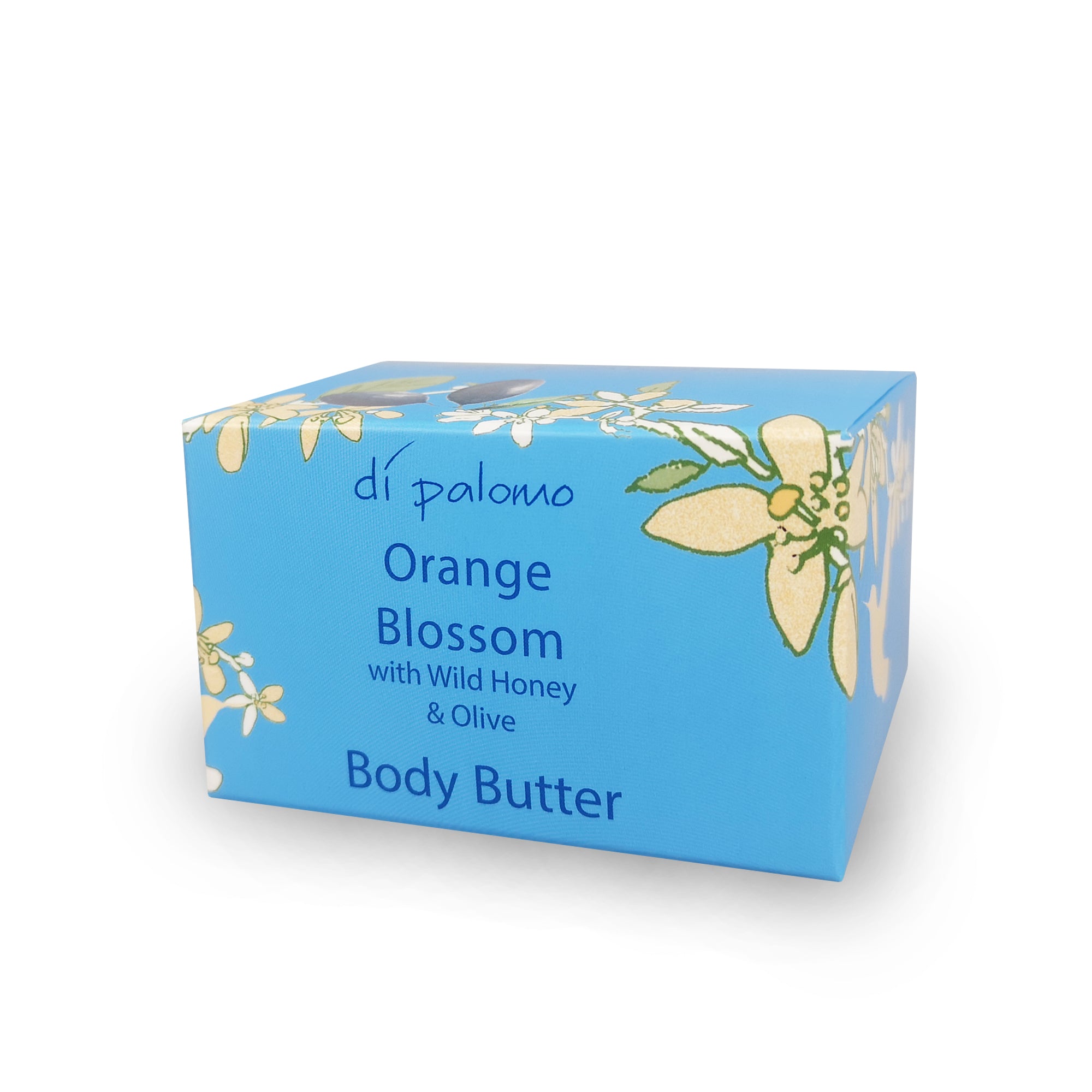 Di Palomo Orange Blossom Body Butter - 200ml Hydrating & Nourishing Moisturizer for Dry Skin | Perfect for Daily Use & Spa Nights