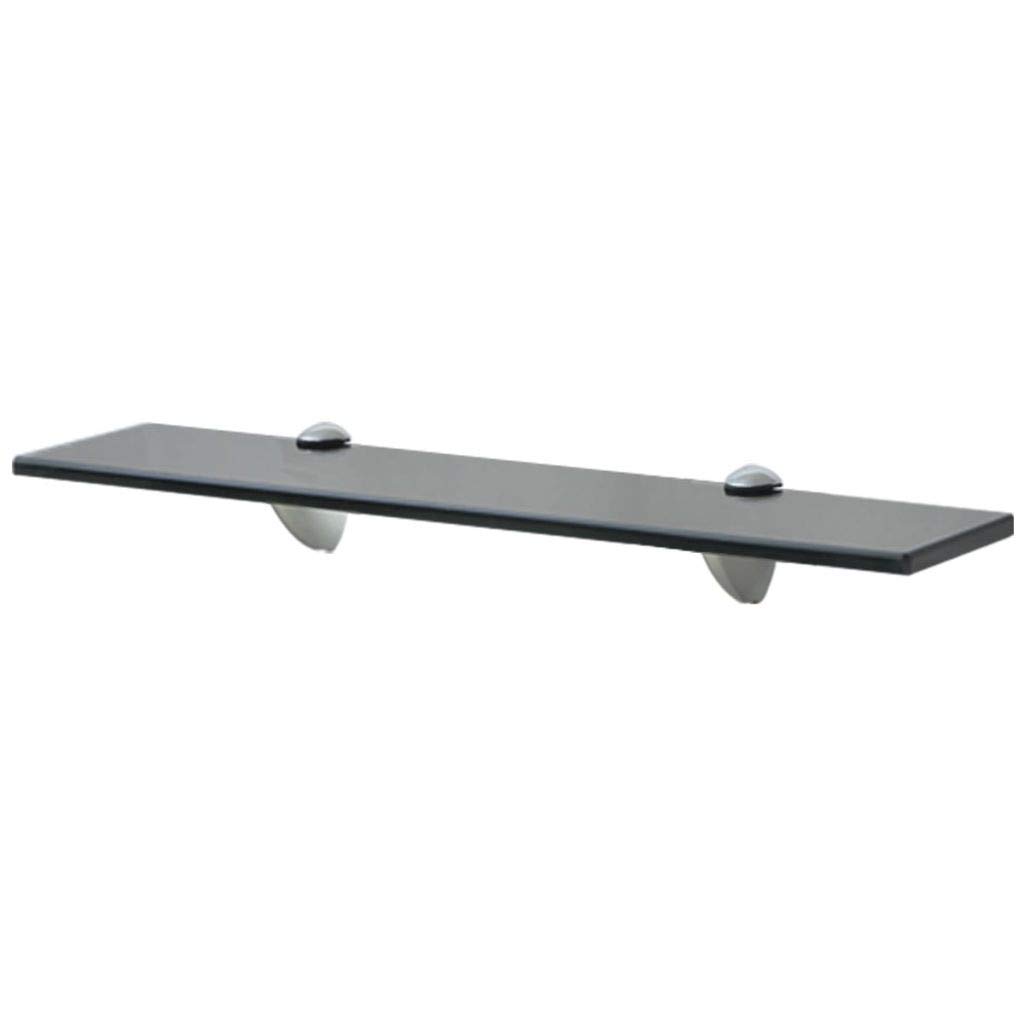 Modern Floating Glass Shelf Set - 19.7