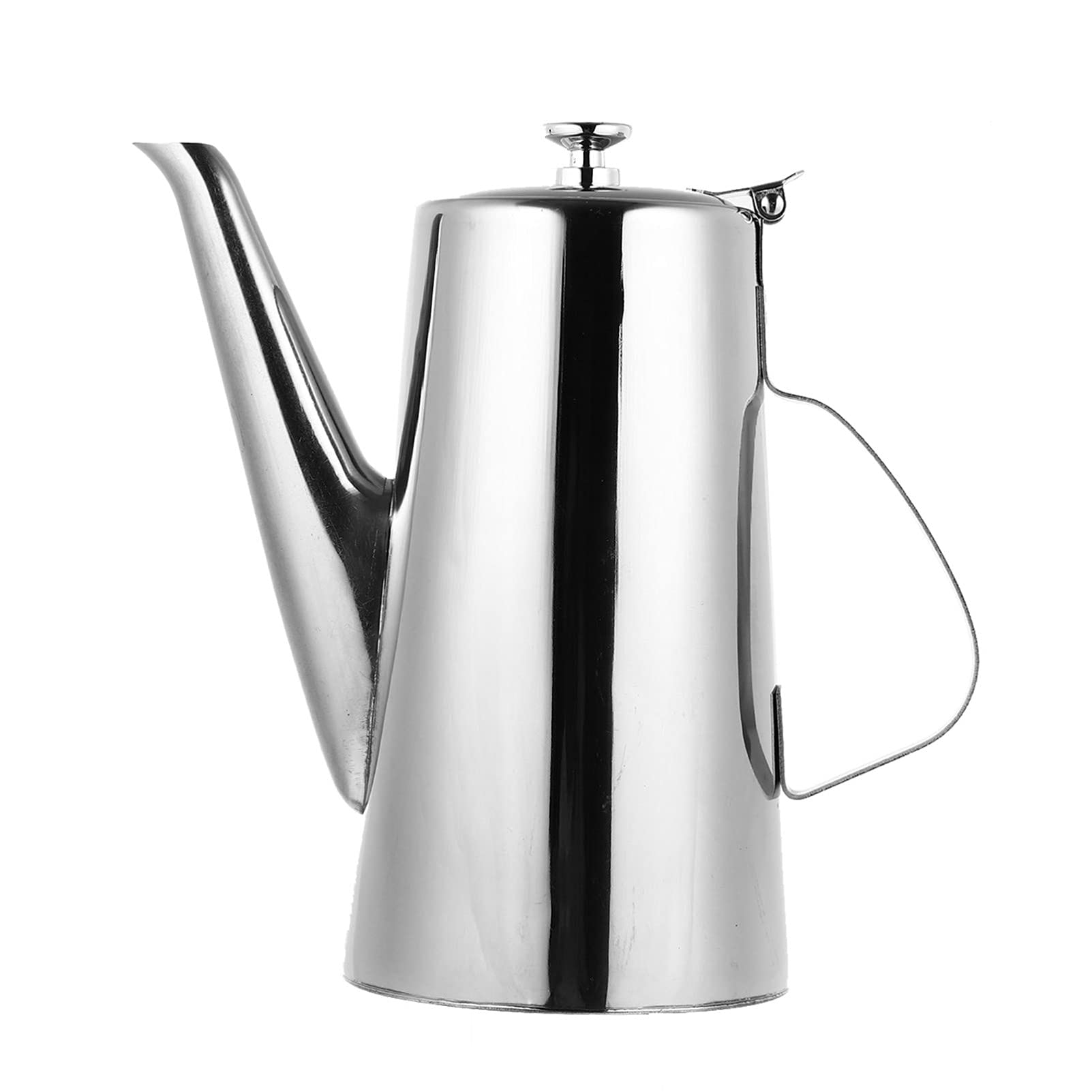 Hemoton 1pc Stainless Steel Oil Dispenser & Water Bottle - 500ml Cold Water Kettle, Household Oil Container for Cooking, Sesame Oil, Vinegar Storage - Perfect for Kitchen, Camping & Outdoor Use