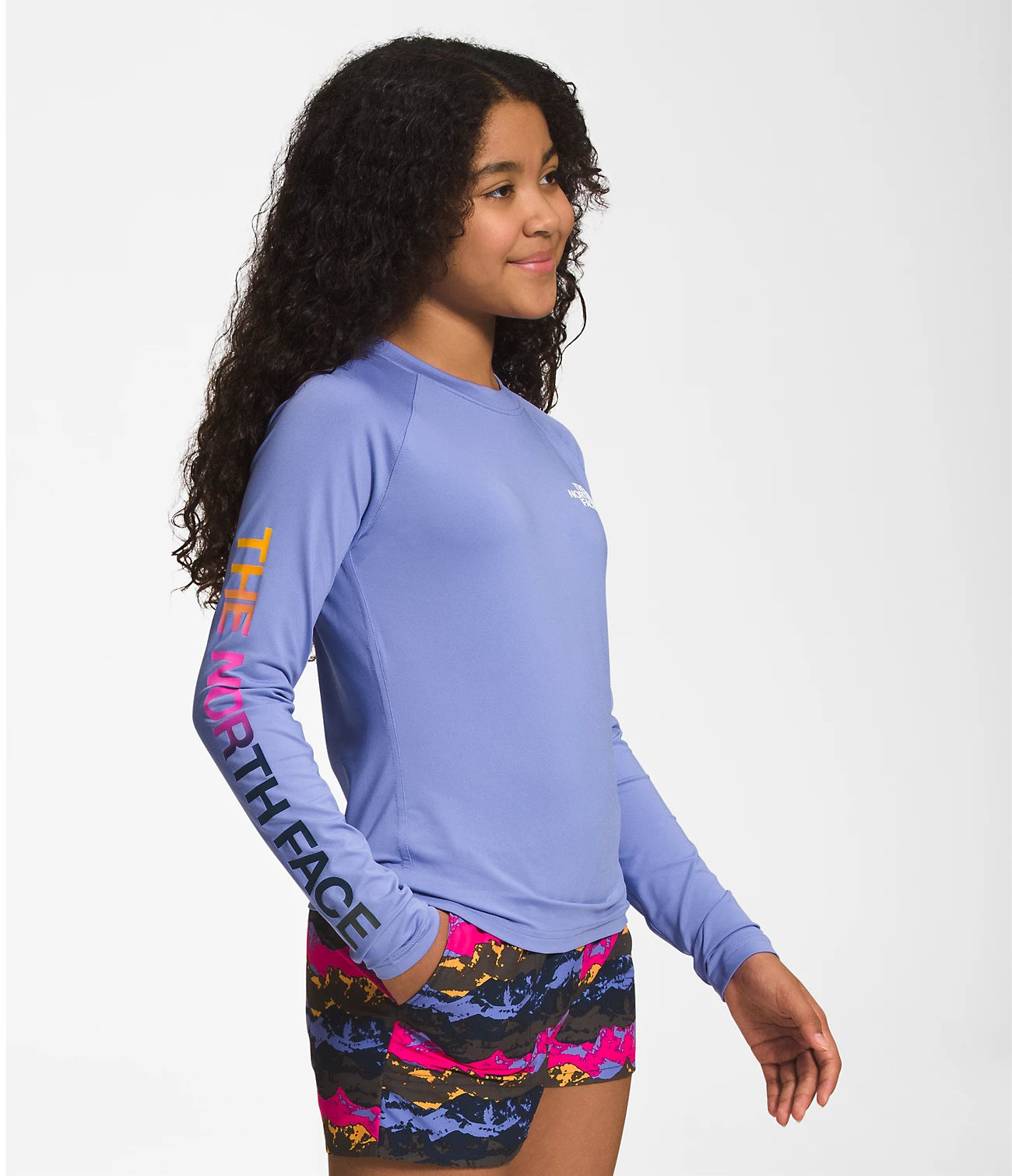 Waterproof Long Sleeve Sun Protection Shirt for Girls - Quick Dry UV Swim Top for Beach, Pool & Outdoor Activities