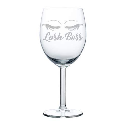 Premium 10 oz Wine Glass Goblet for Lash Extension Artists - Perfect for Lash Boss Makeup Professionals & Salon Use