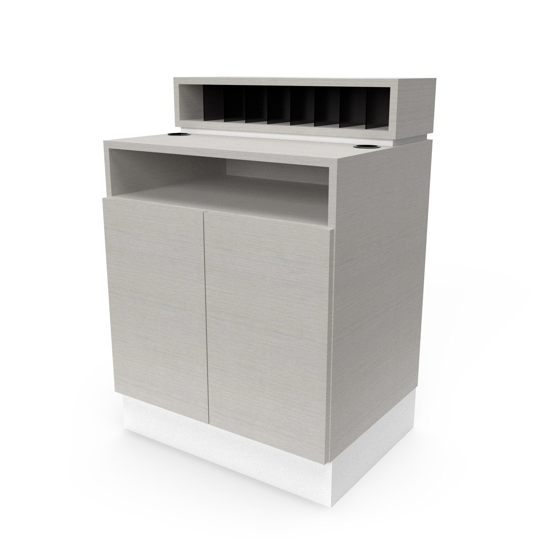 REVE Concierge Desk - Elegant and Functional Reception Table for Hotels, Offices, and Luxury Spaces