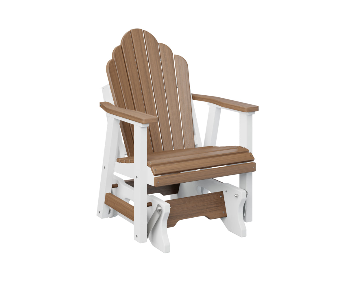 Antique Mahogany on White