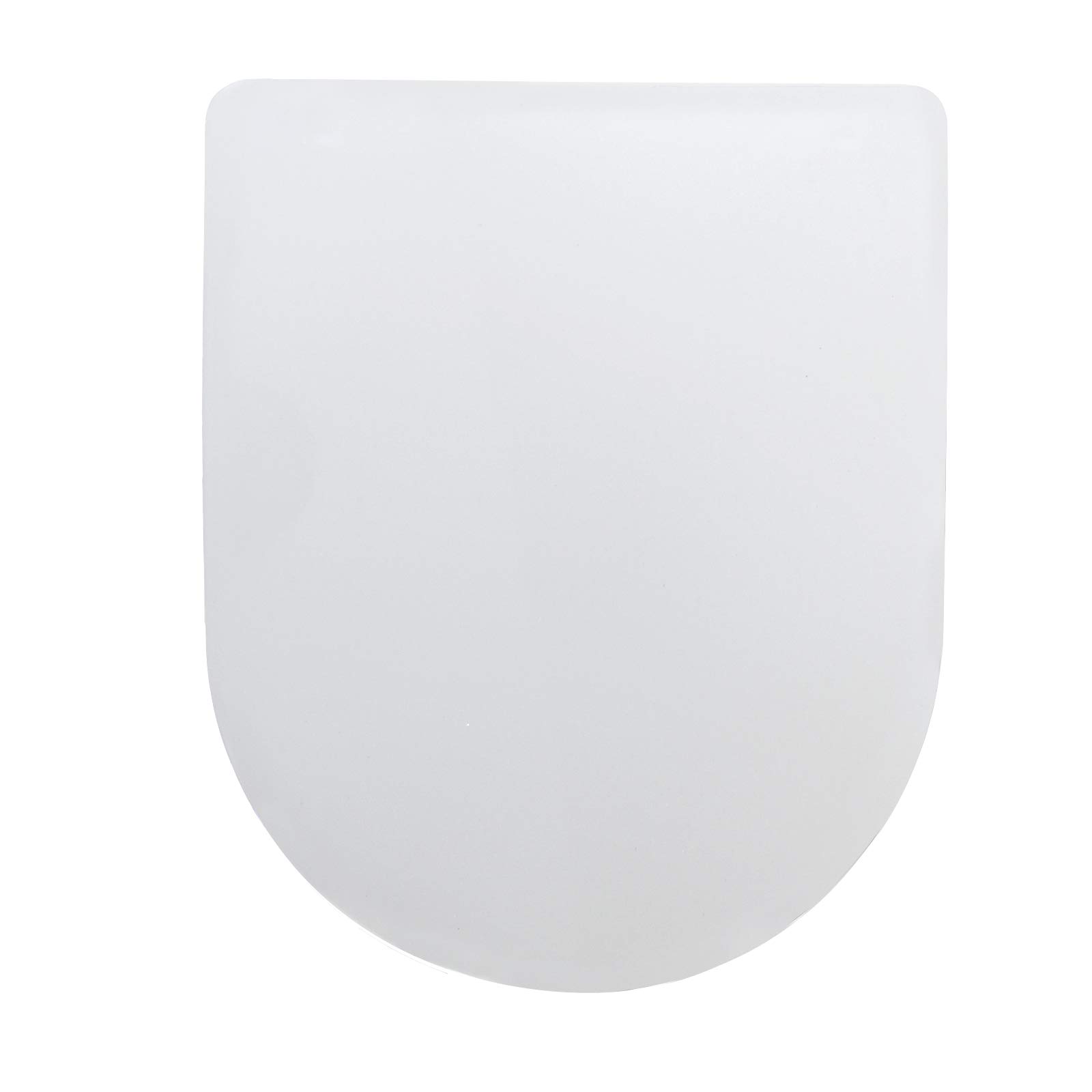 WinZo Compact Toilet Seat - U-Shaped Soft Close Heavy Duty Toilet Seat with Easy Installation, White | Perfect for Small Bathrooms, RVs, and Space-Saving Solutions
