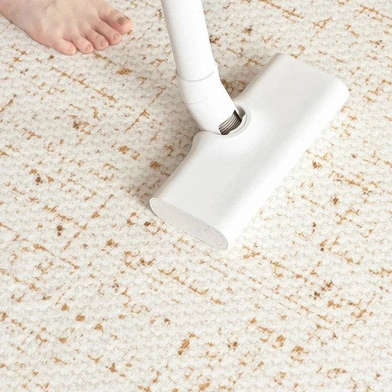 Raina Minimalist Spillproof Pet Friendly Rug - Waterproof & Stain Resistant Washable Area Rug for Living Room, Bedroom, Kitchen - Perfect for Homes with Dogs & Cats