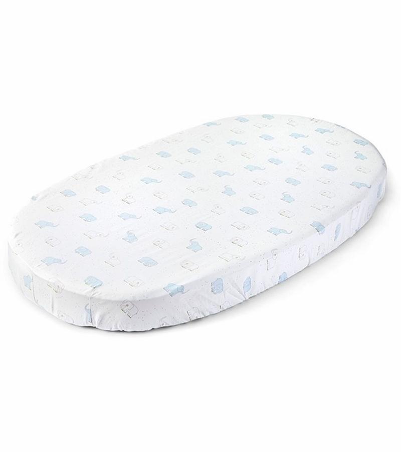 Stokke Sleepi Fitted Crib Sheet by Pehr - Soft Organic Cotton Baby Bedding for Nursery & Travel - Perfect for Stokke Sleepi Cribs and Bassinets