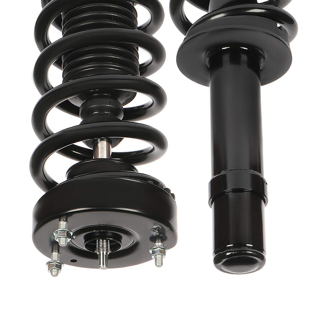 Complete Struts Shock Absorbers Set for 2012-2017 Dodge Charger - Front & Rear Quick Strut Assembly (Part# 172899L, 172899R, 349065, 5797) - Smooth Ride & Enhanced Handling for City Driving & Highway Commutes
