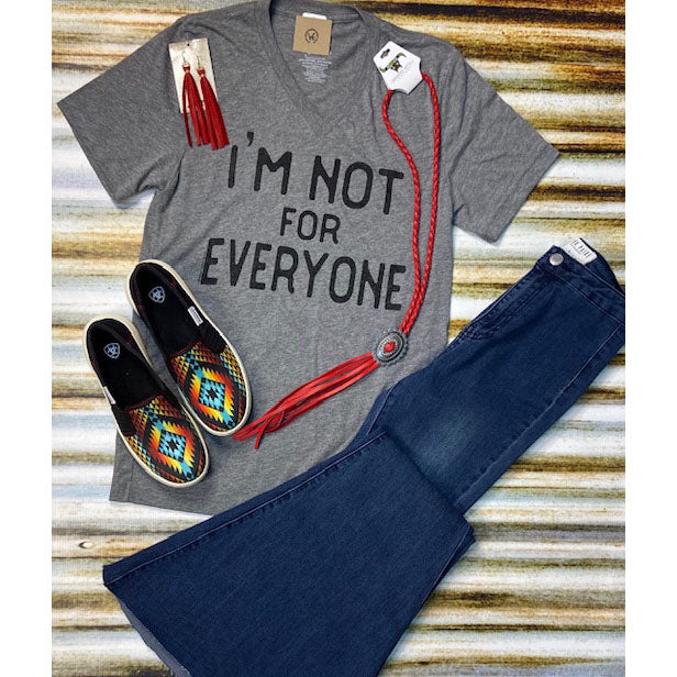 Not for Everyone T-Shirt - Trendy Graphic Tee for Men & Women | Casual Streetwear, Everyday Wear & Statement Outfits