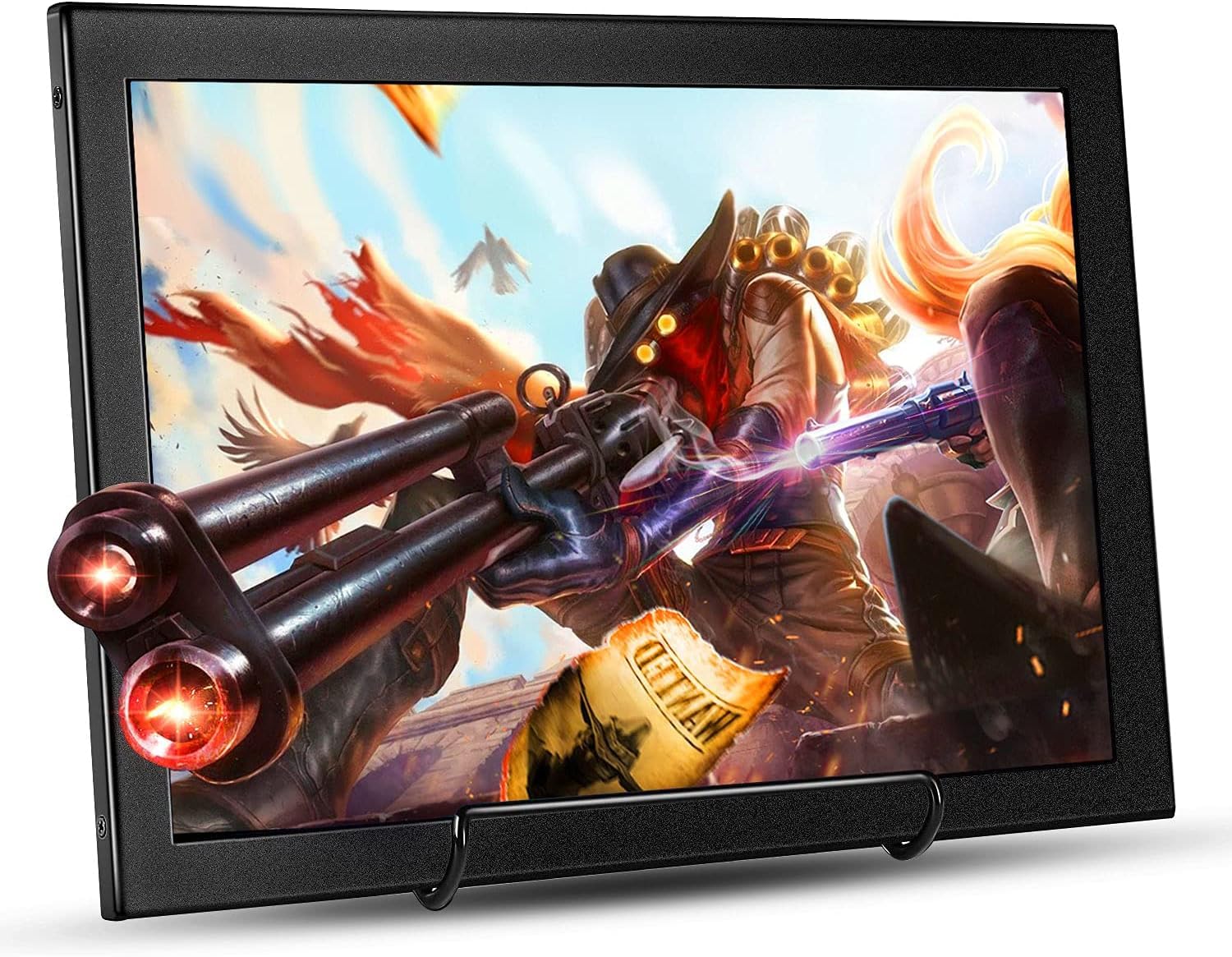 Eyoyo 12 Inch 2K QHD 2160x1440 IPS Portable Monitor - HDMI VGA Security Screen for Laptop PC, PS4 PS5, Nintendo Switch, Raspberry Pi - Ideal for Gaming, CCTV Surveillance & Office Work