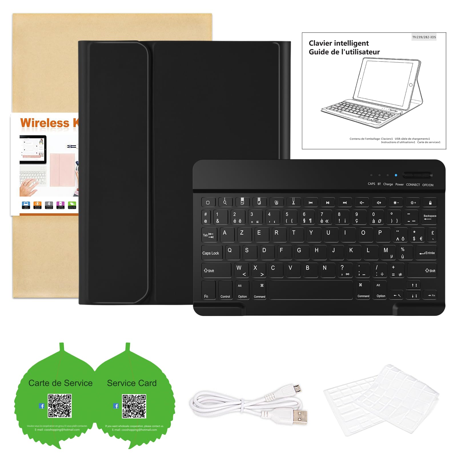 GAOJIE Keyboard Case for iPad Air 11 Inch 2024/iPad Air 5 2022/Air 4 2020 10.9