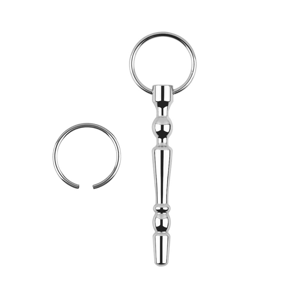 Metal Urethral Sound Penis Plug - Smooth Anal Dildo Sex Toy for Men | Urethral Dilator & Catheter Plug for Power Play | Perfect for BDSM, Prostate Stimulation & Advanced Masturbation