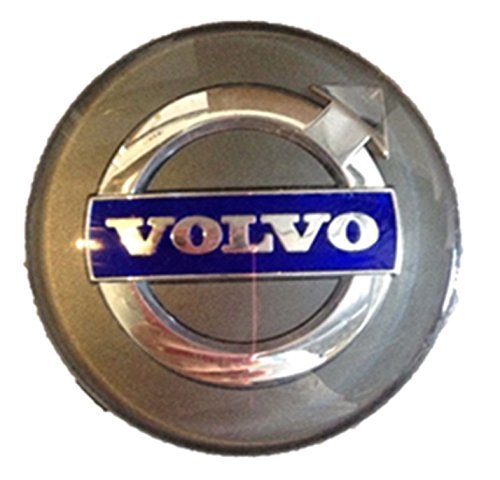 Volvo OES Wheel Cap 30748052 - Genuine OEM Hub Cover for Volvo XC90, XC60, S90 - Durable Alloy Wheel Center Cap - Perfect for Replacement & Car Customization (Set of 4)