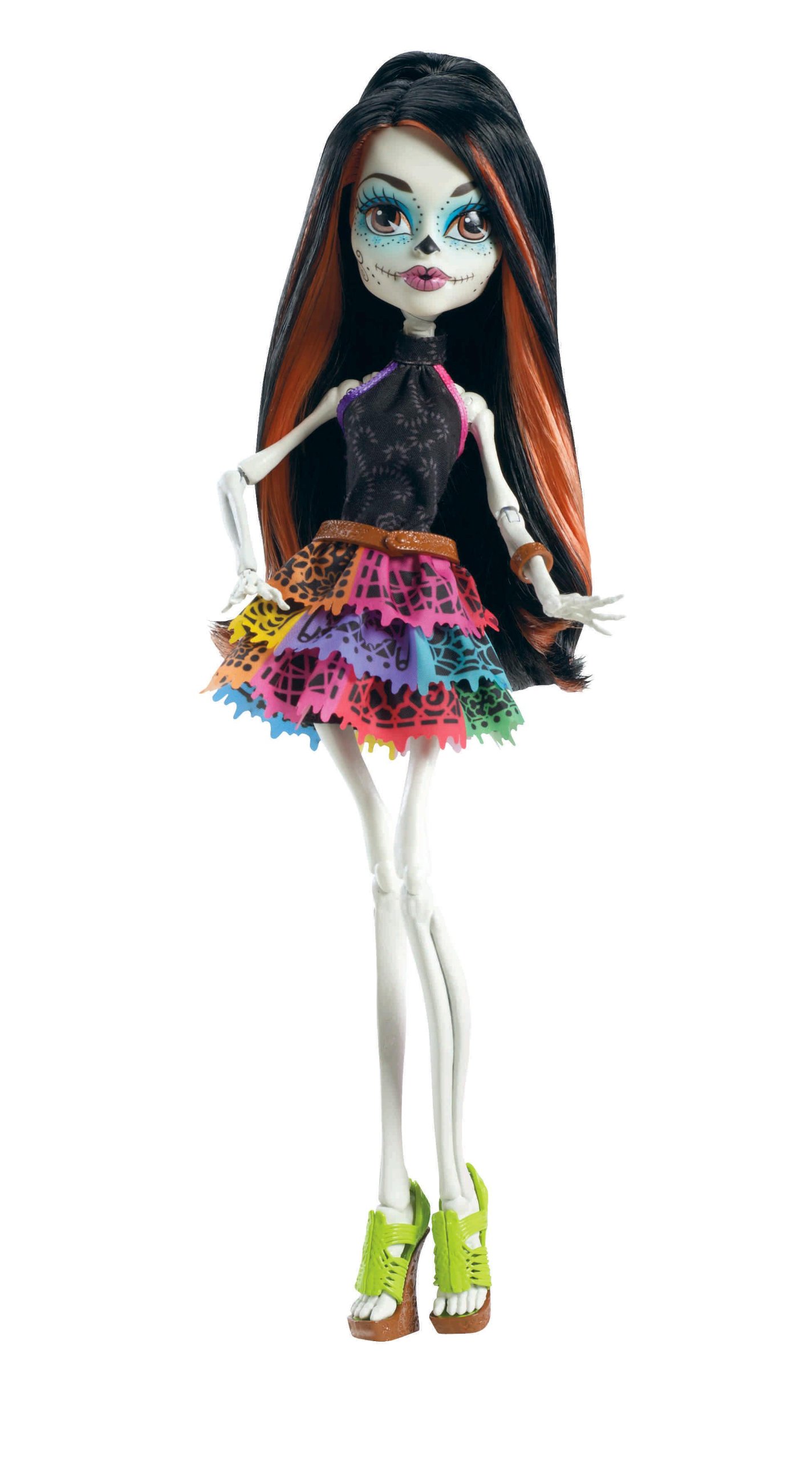 Monster High Scaris Skelita Calaveras Fashion Doll - Collectible Travel Edition for Kids & Collectors | Perfect for Playtime, Display & Gift Giving
