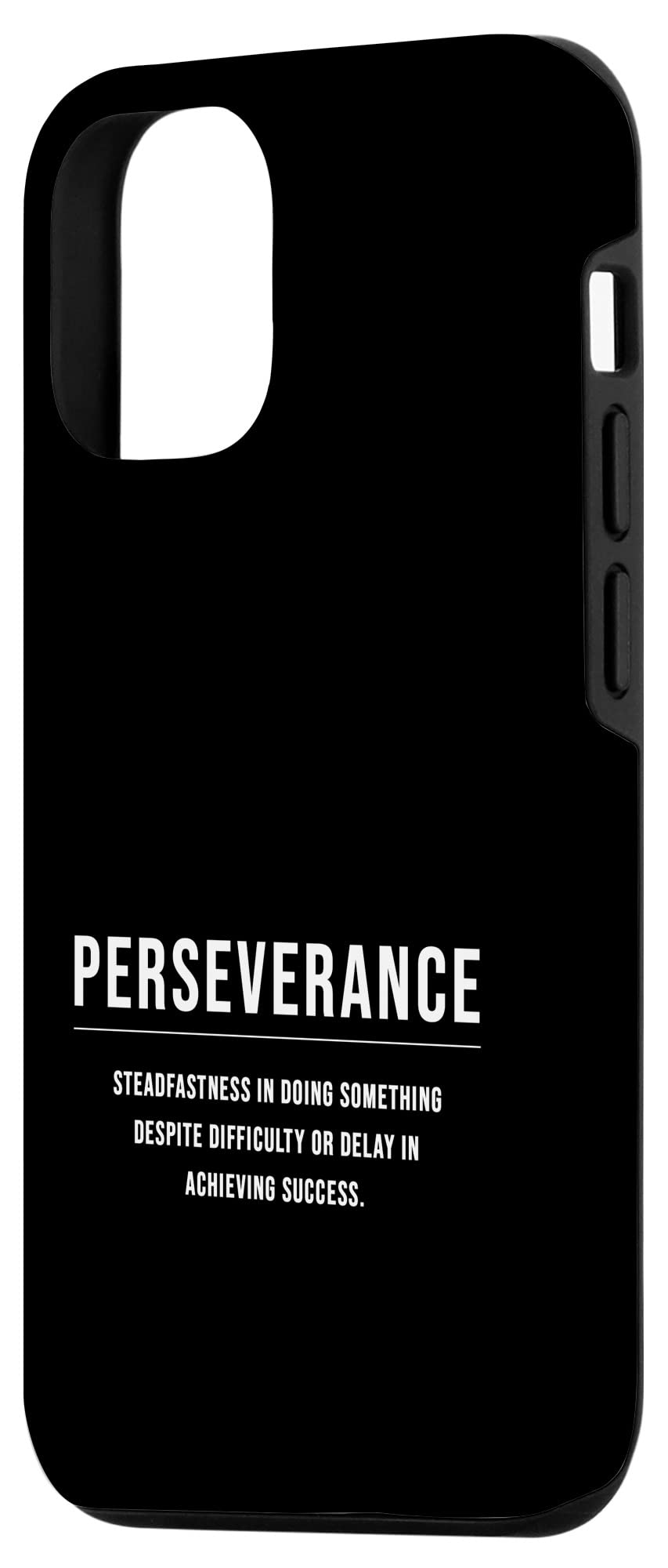 iPhone 12/12 Pro Motivational Entrepreneur Quote Phone Case - Inspirational Business Slogan Protective Cover for Work & Success