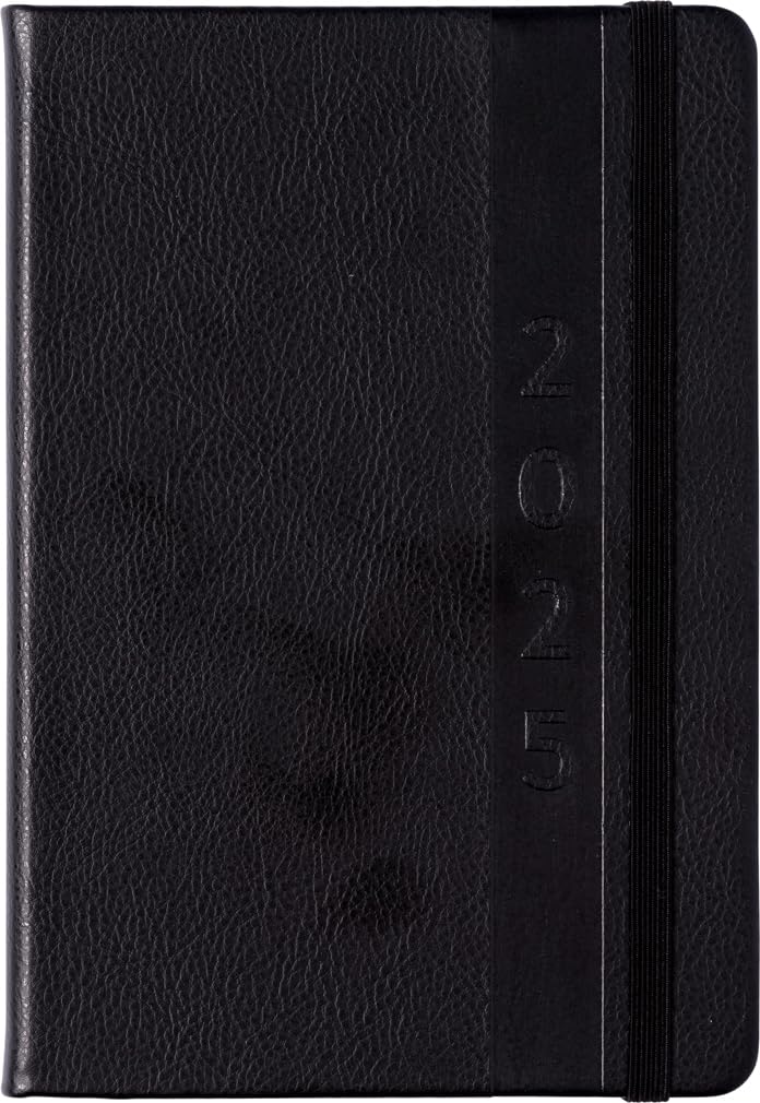 2025 Eccolo 12-Month Hardcover Planner - Yearly, Monthly & Weekly Organizer - Portable 5.25