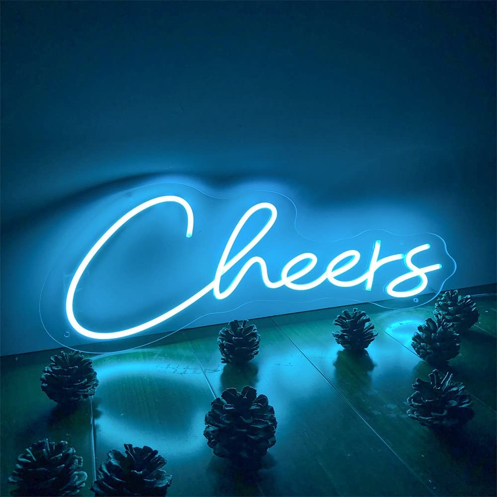 Custom LED Neon Sign - Personalized Ice Blue 35