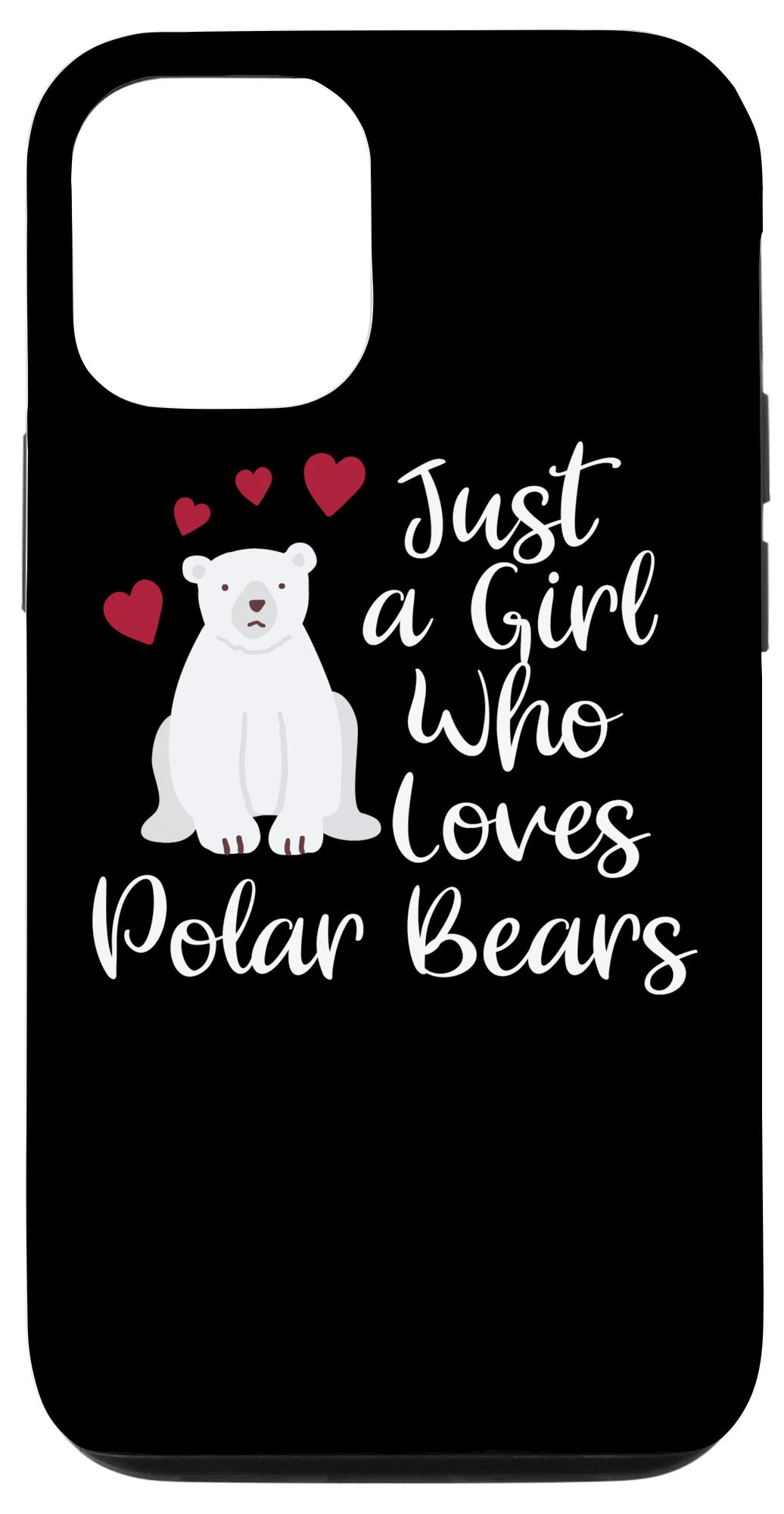 iPhone 12/12 Pro Case - Cute Polar Bear Arctic Animal Design - Perfect Gift for Nature Lovers & Wildlife Enthusiasts - Great for Everyday Use, Travel & Outdoor Adventures