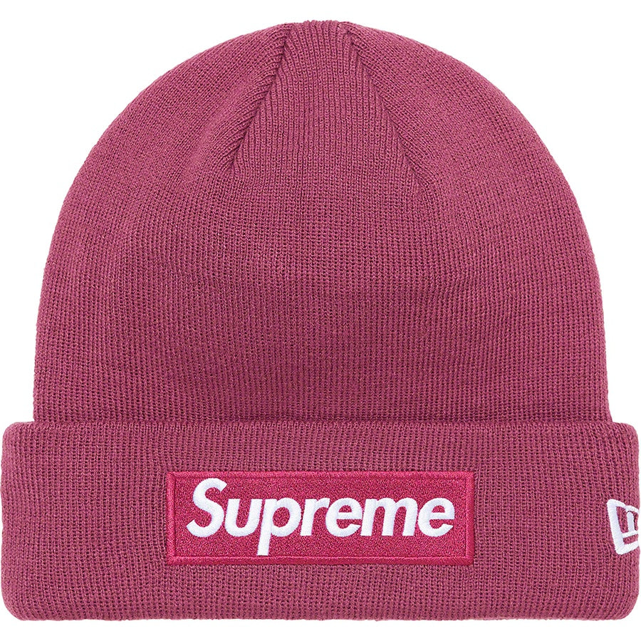 Supreme 21FW New Era Box Logo Beanie - Warm Winter Skull Cap for Men & Women - Perfect for Streetwear, Snowboarding, and Urban Fashion